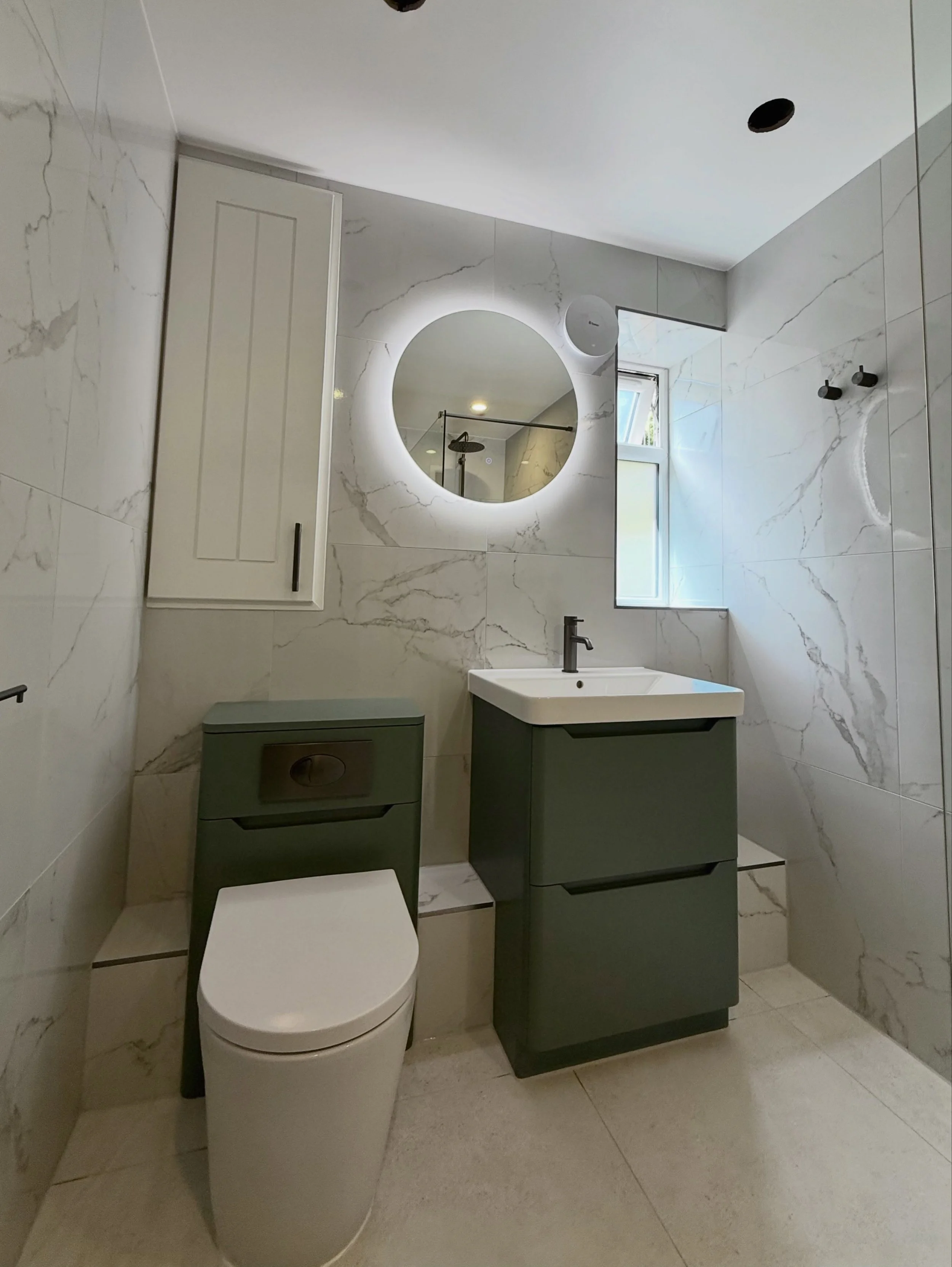 &ldquo;I would highly recommend ENO. Excellent service, very innovative with ideas. Great communication and spotlessly clean. I will be having further work done in the future.&ldquo; ⭐️

This bathroom came to us after a previous insurance repair foll