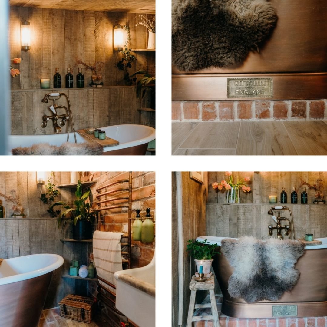 Dymock bathroom rustic renovation
