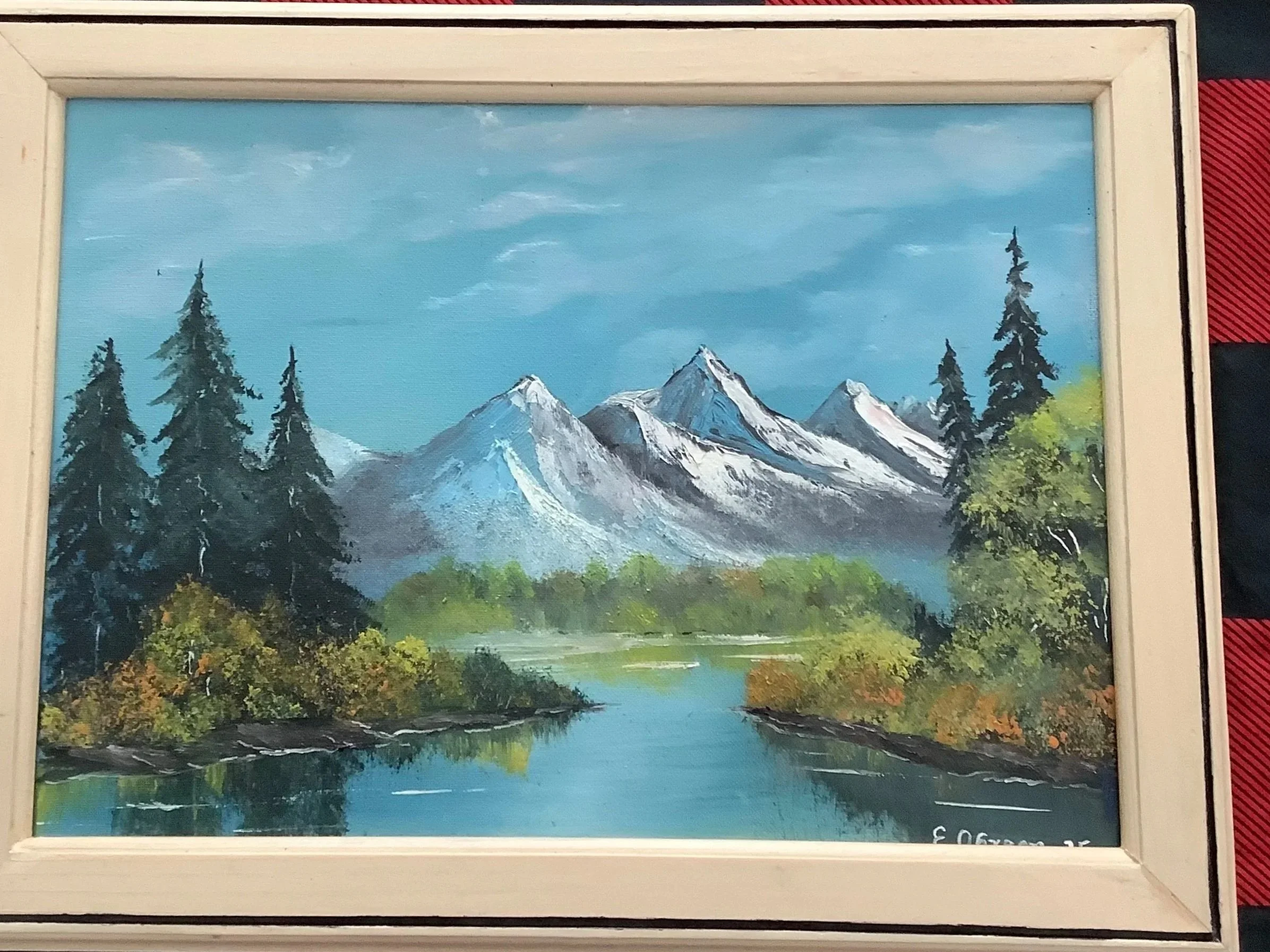 Mountain Dream , Framed  12 in x 16 in. $250.00
