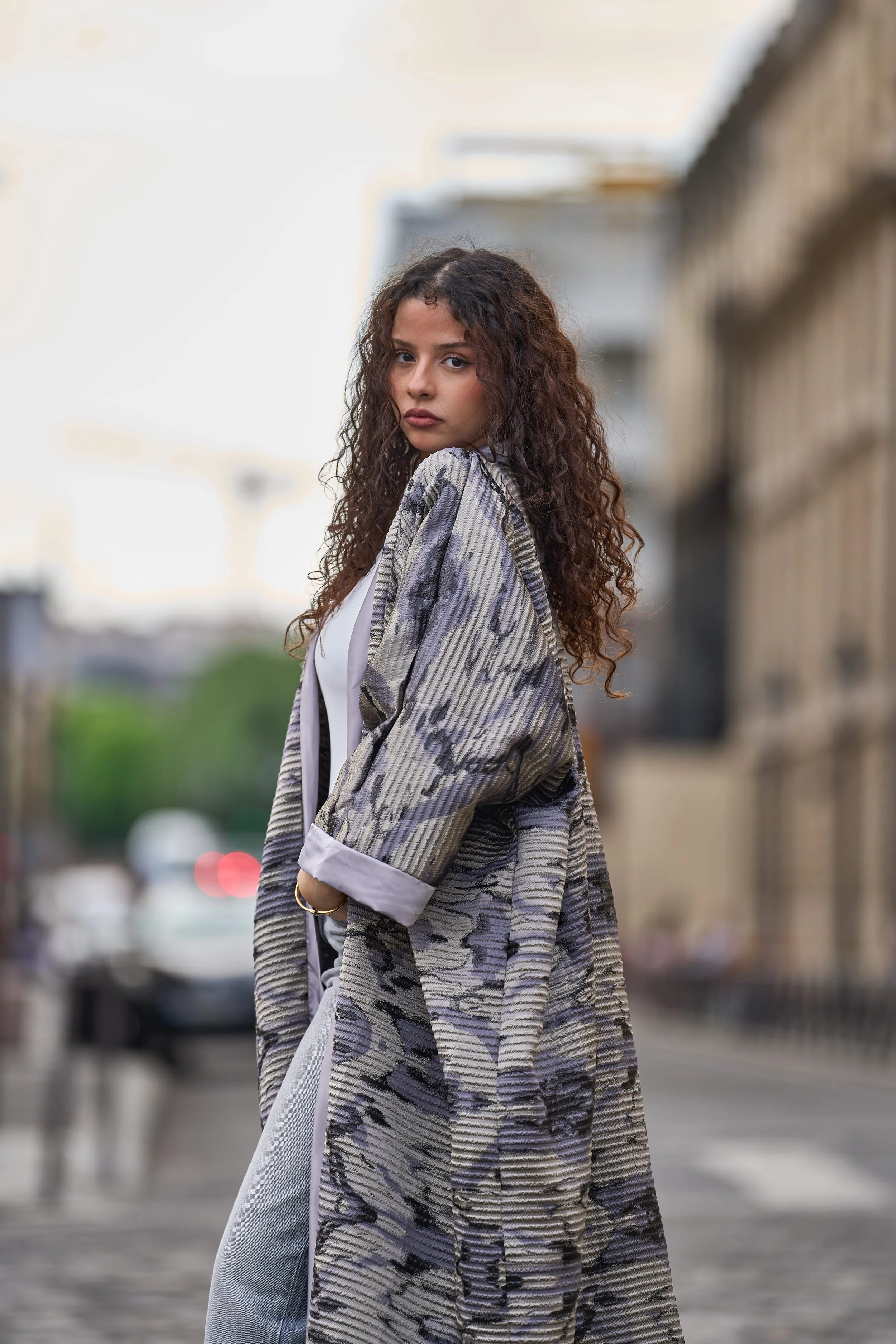 LUXURY KIMONO GRIS