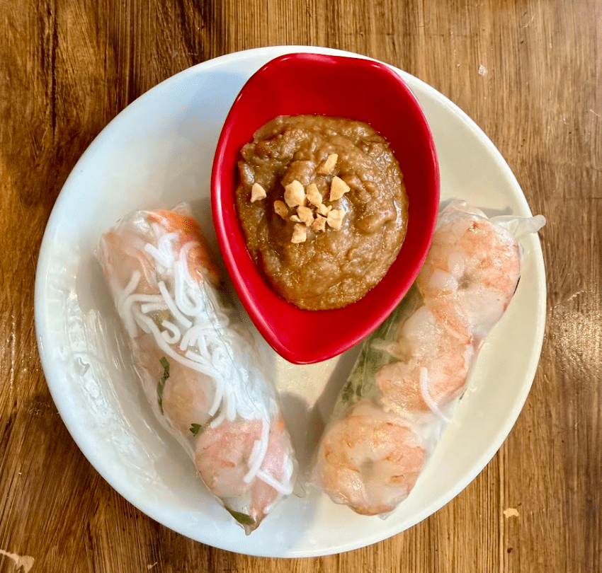 Sen Vietnamese Street Food Asheville Summer rolls