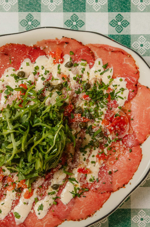 Chef Mike Dew Wayfarer Tavern Dayton Kentucky Carpaccio
