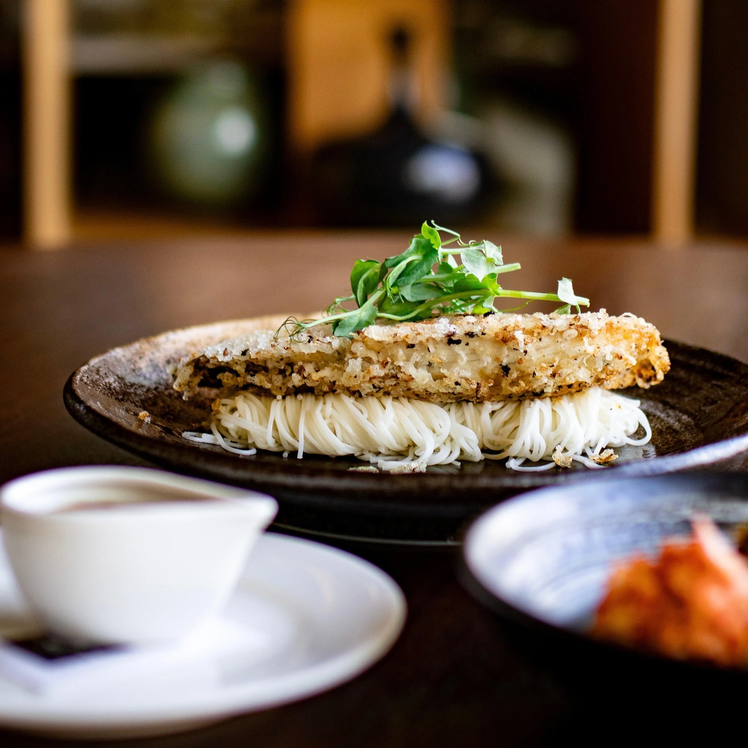 MW Honolulu Hawaii Best Restaurants mochi crusted kampachi