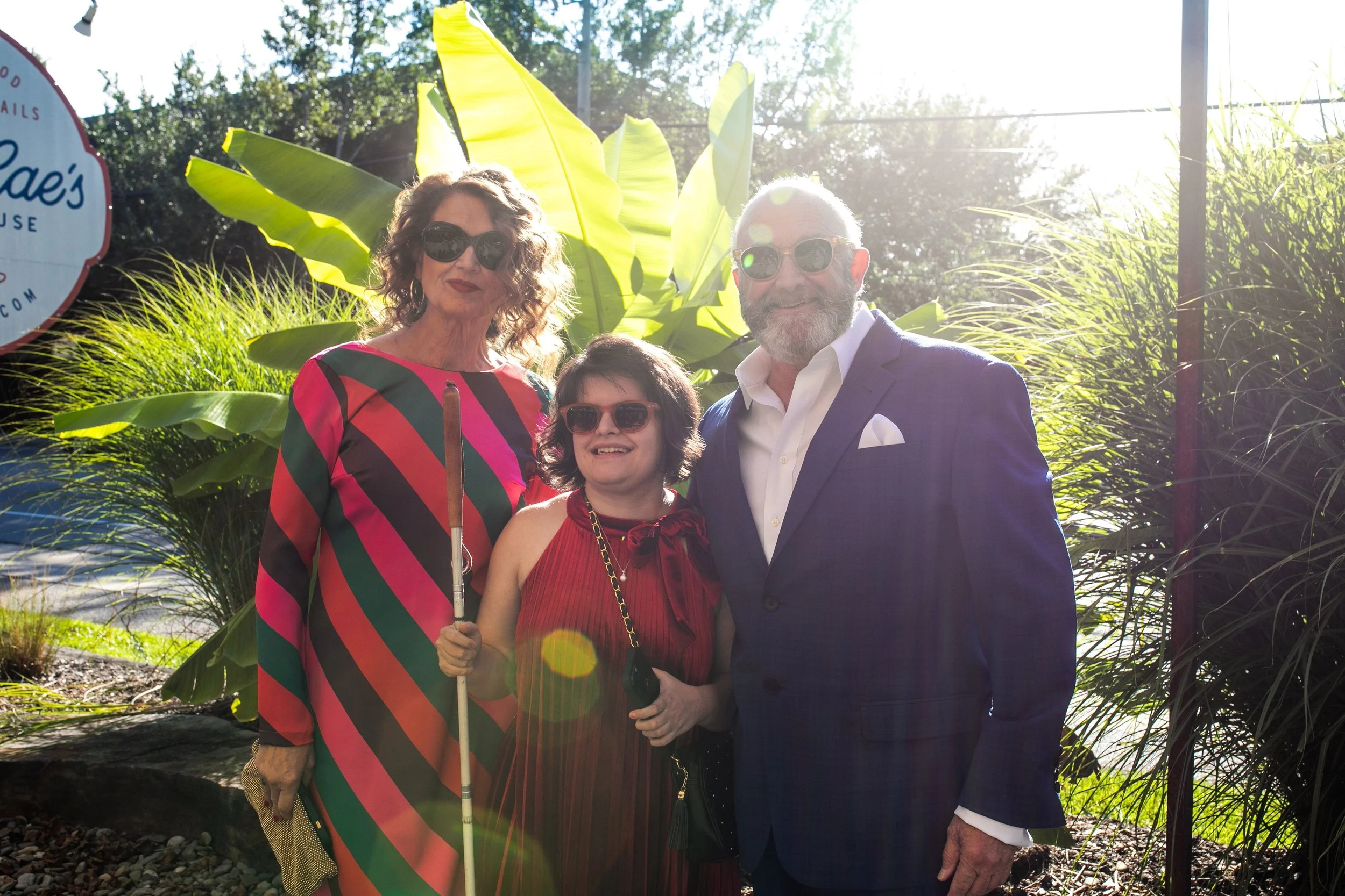 Scheffer with wife Heidi and daughter Jordan