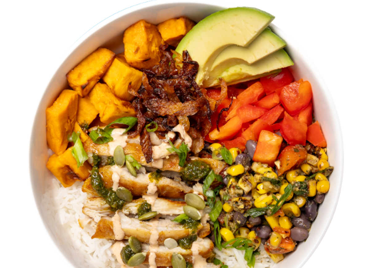 Kindler's Spokane Valley  Certified Gluten-Free Bowls Southwest chicken