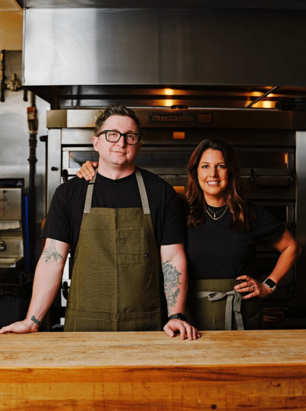 Ryan and Geri-Martha O'Hara Pizza Grace Birmingham Alabama