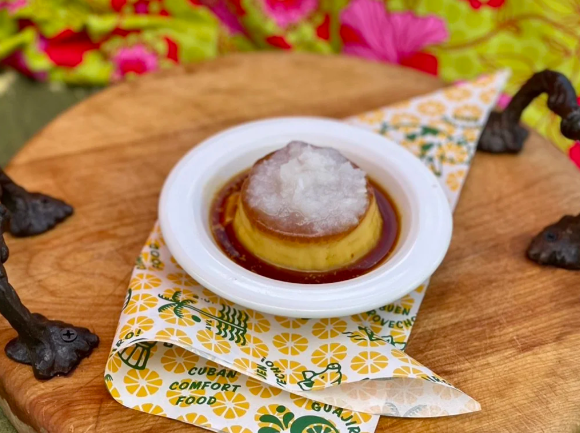 Guajiro Cuban Comfort Food Asheville North Carolina Flan