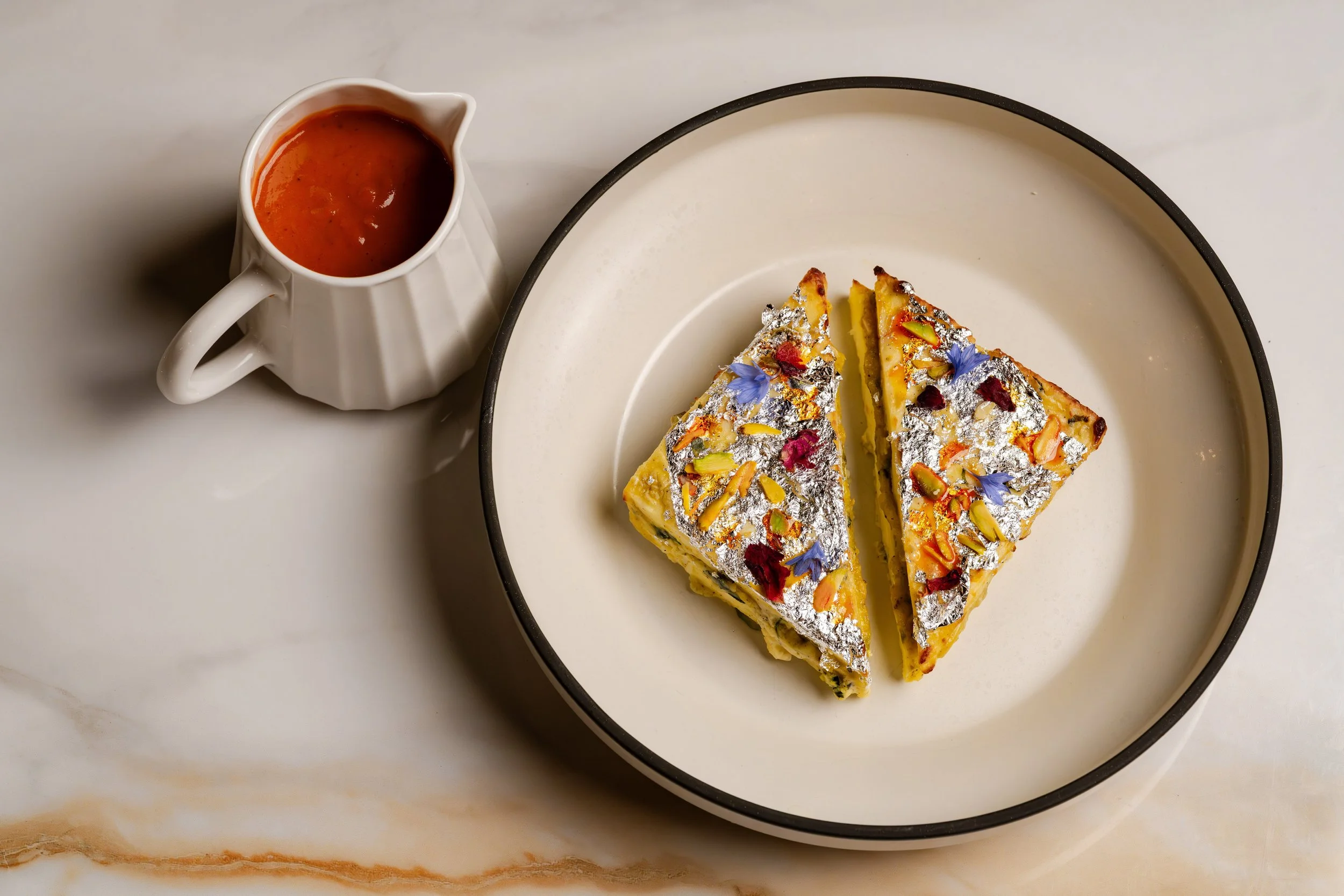Zamindars Clubhouse, Charlotte Chef Vamshi Krishna Adi Paneer Shahi Tukda