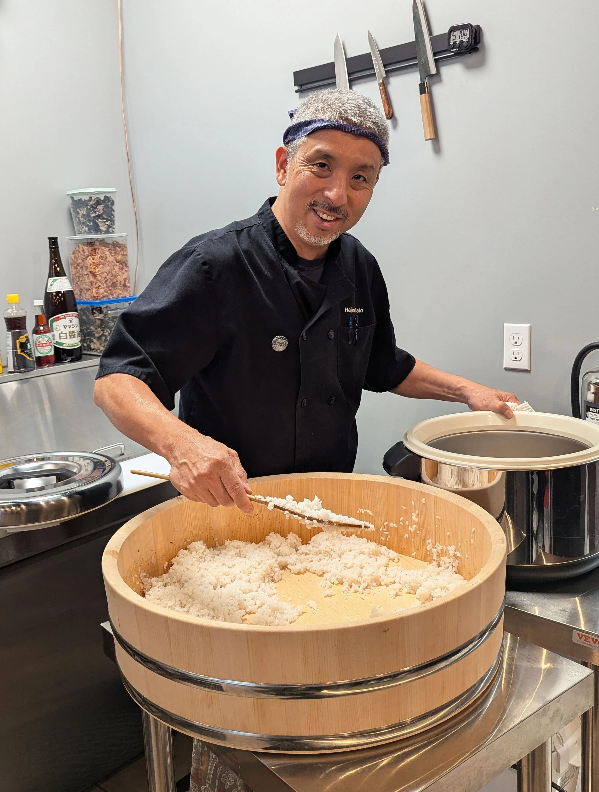 Chef Hajime Sato Sazanami restaurant Beaverton oregon