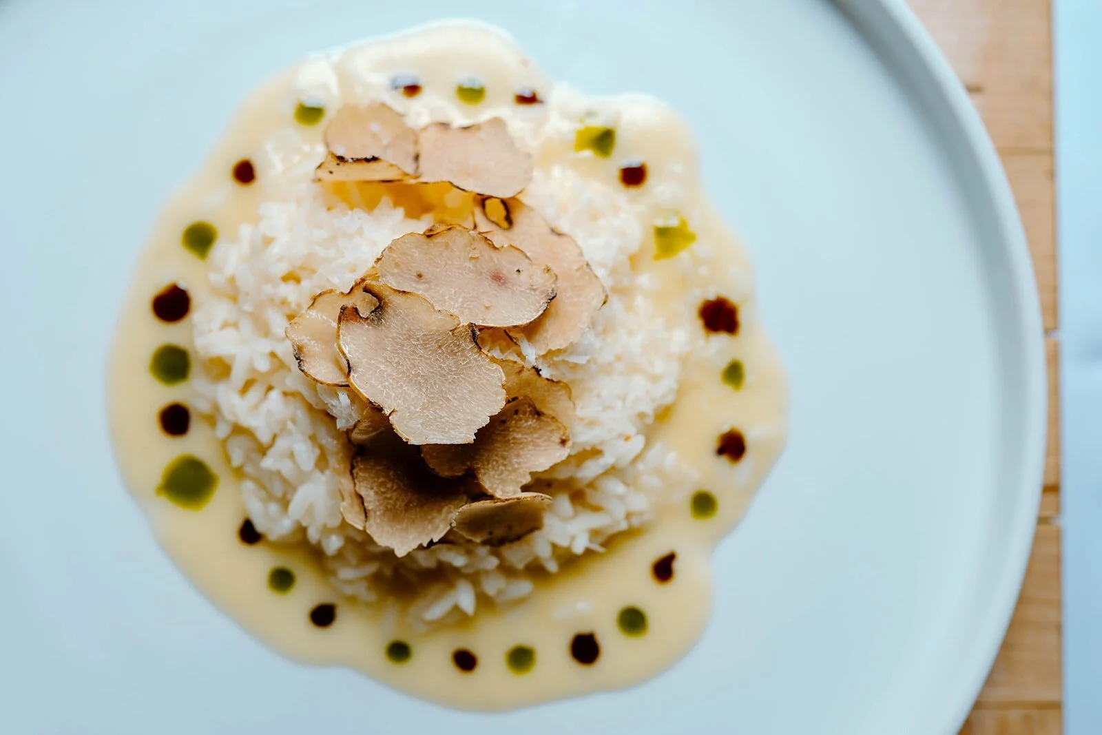 Soupçon Chef John Leonardi Truffle Risotto, photo by Dani Hansen