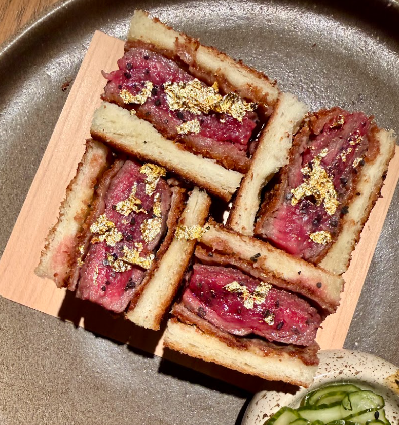 Yamashiro Miami Review Katsu steak sando