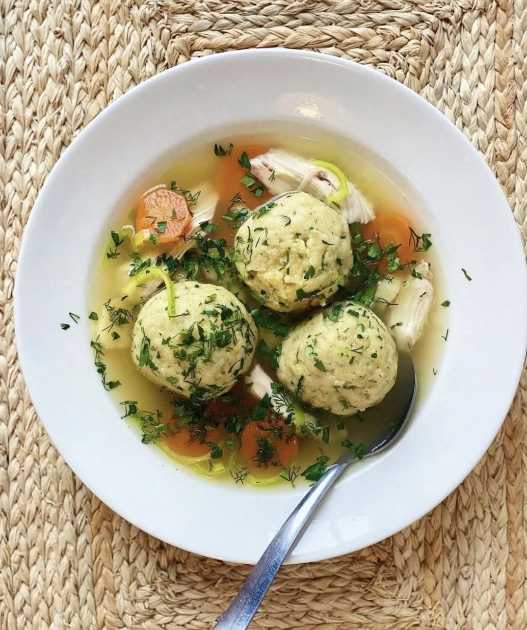 Talbott & Arding Hudson New York Matzo ball soup