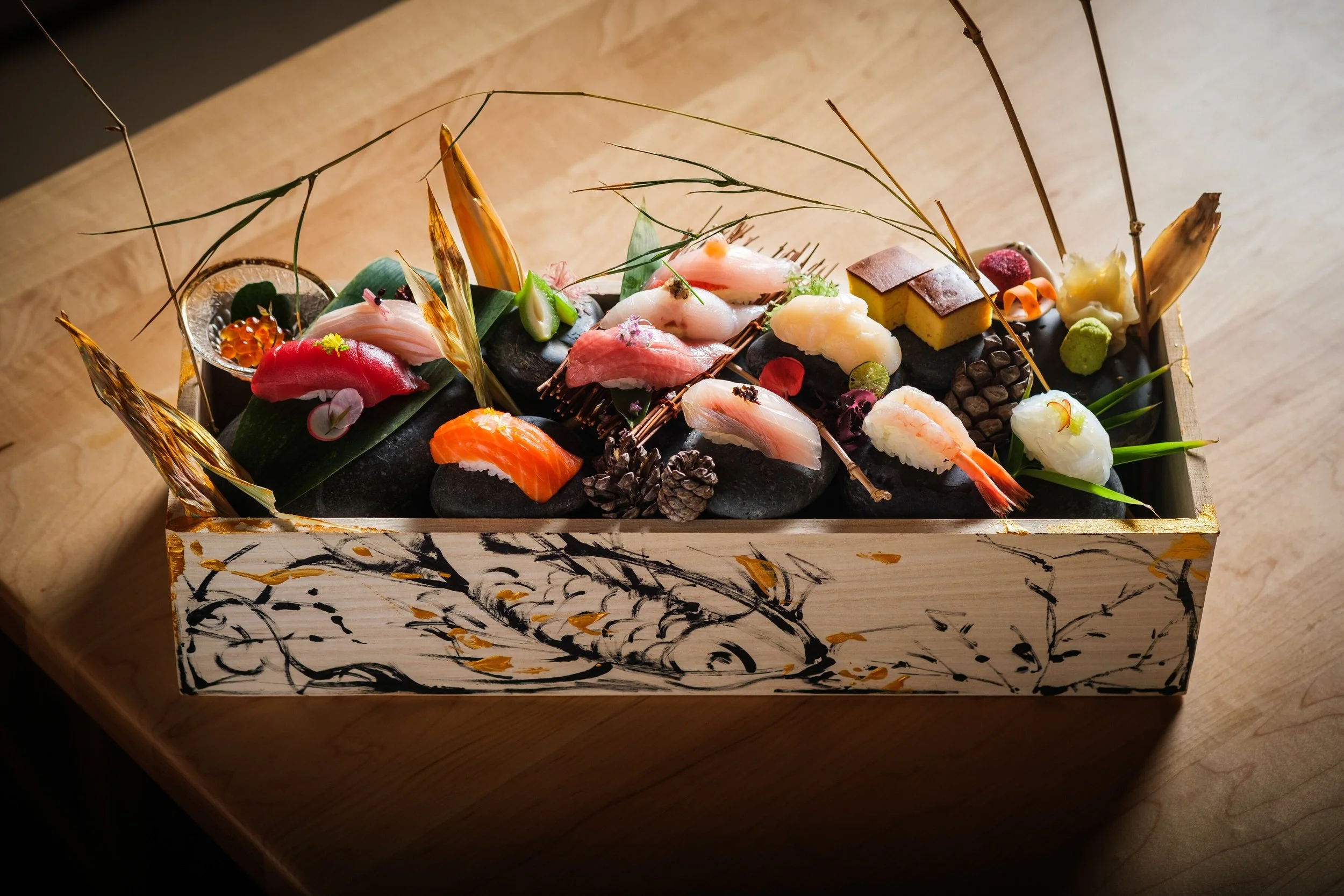 Chef Jeff Okada Ramsey Mizumi Restaurant Wynn Las Vegas Nigiri