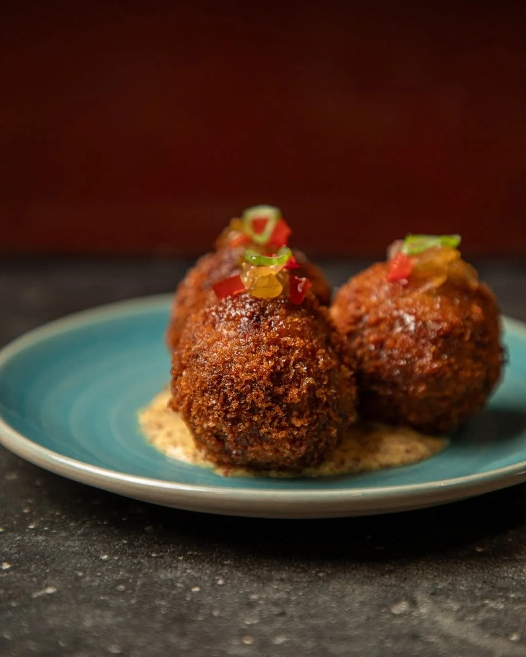 Meril Restaurant Henderson NV Emeril Lagasse Boudin balls