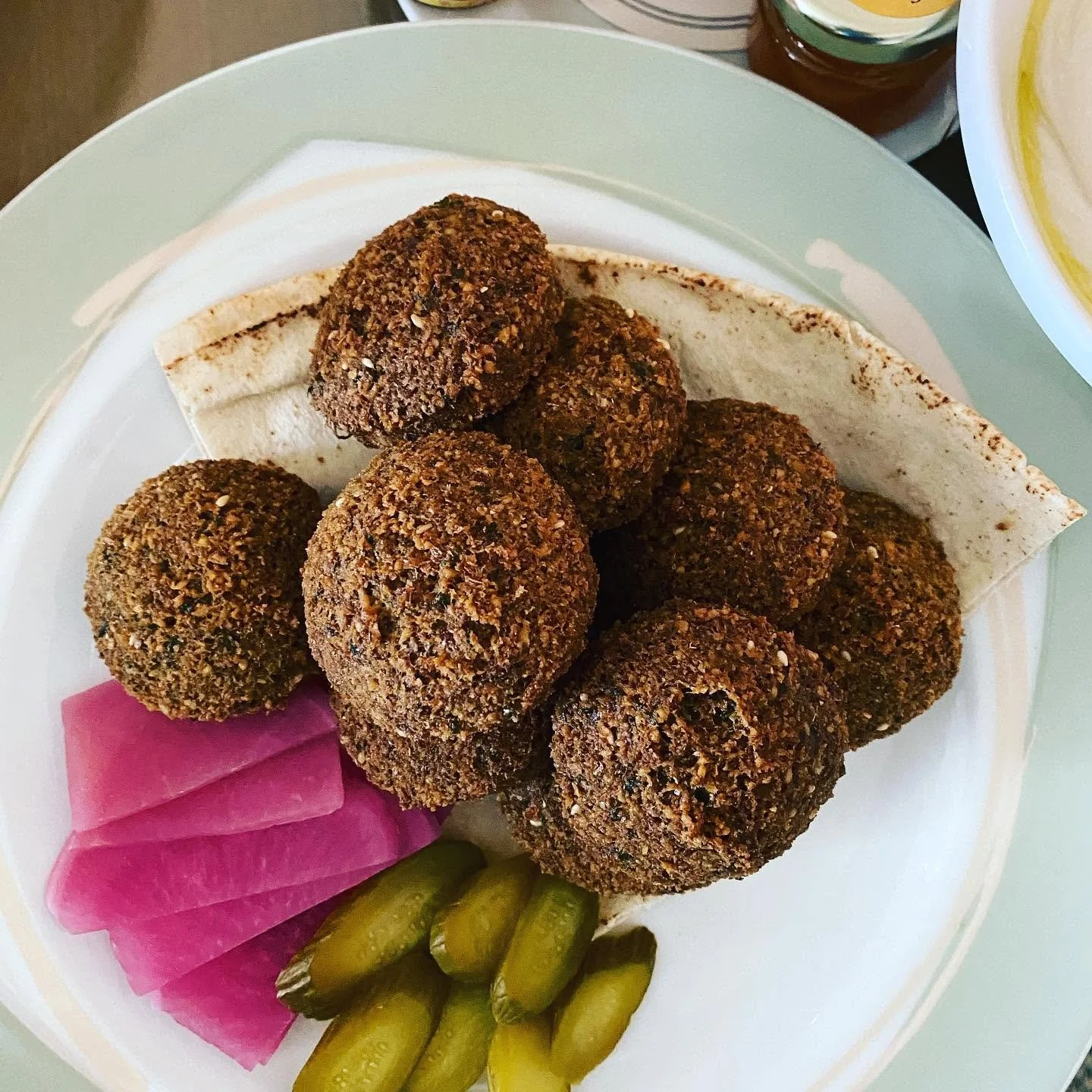 Chef Sanaa Abourezk Sioux Falls Sanaa's Gourmet Mediterranean Restaurant Falafel