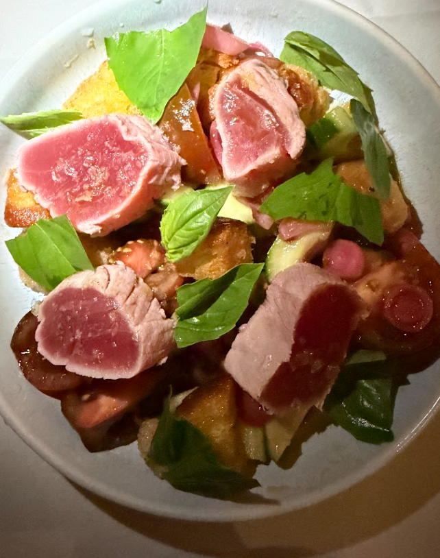Felice Miami Brickell Restaurant Review Tuna salad