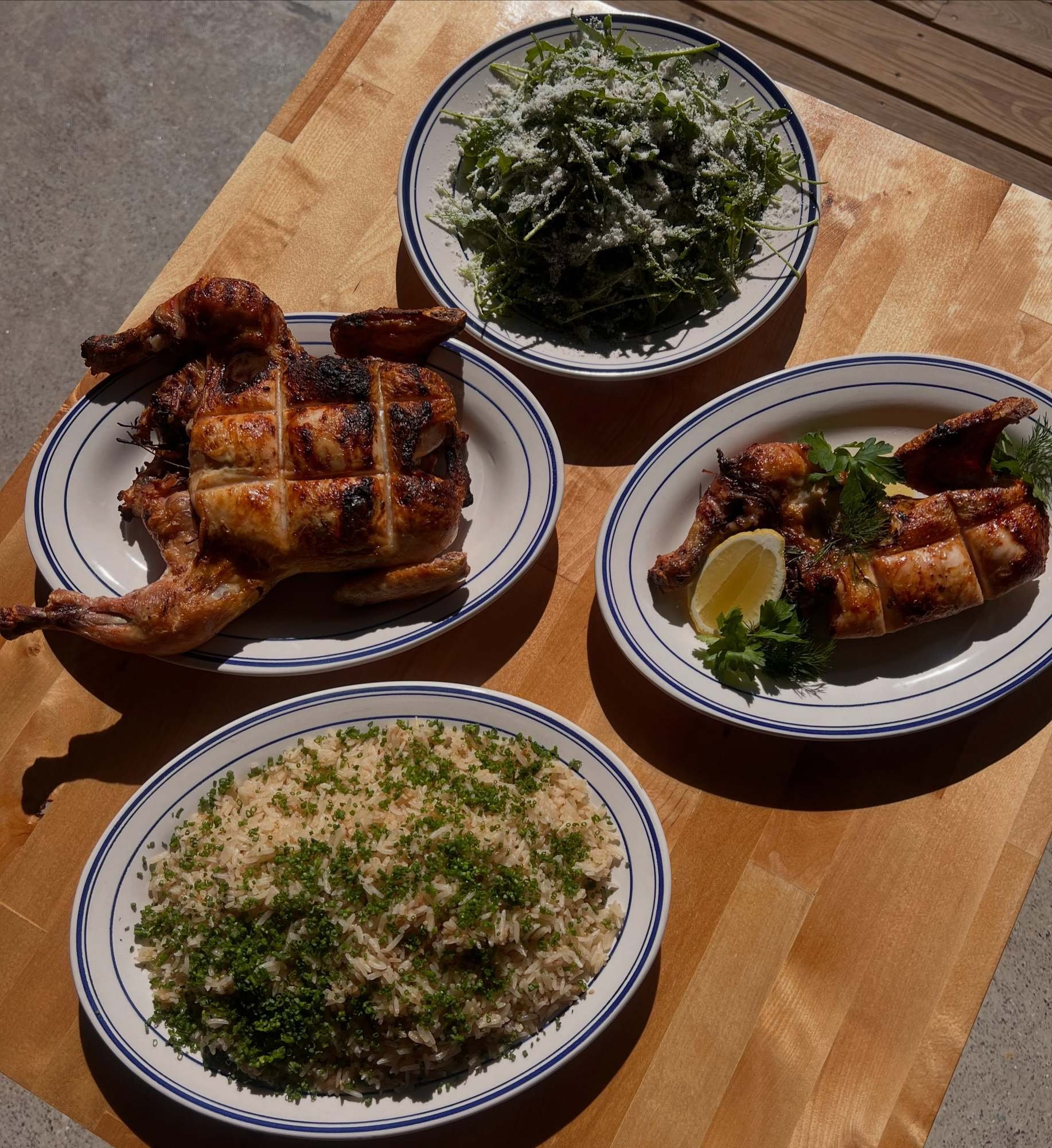 Gourmand Asheville Rotisserie Chickens Salad Rice