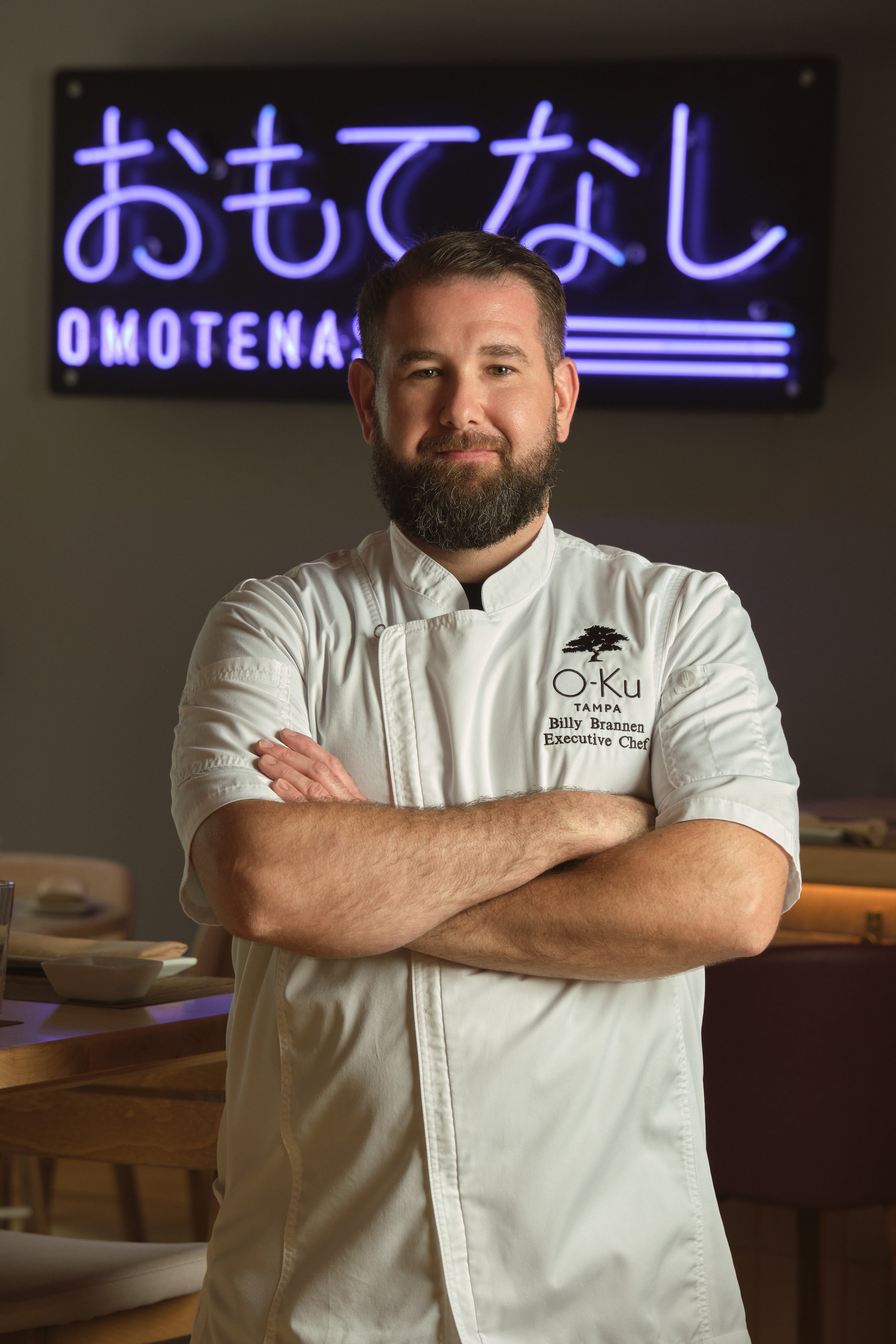 O-Ku Restaurant Tampa Chef Billy Brannen