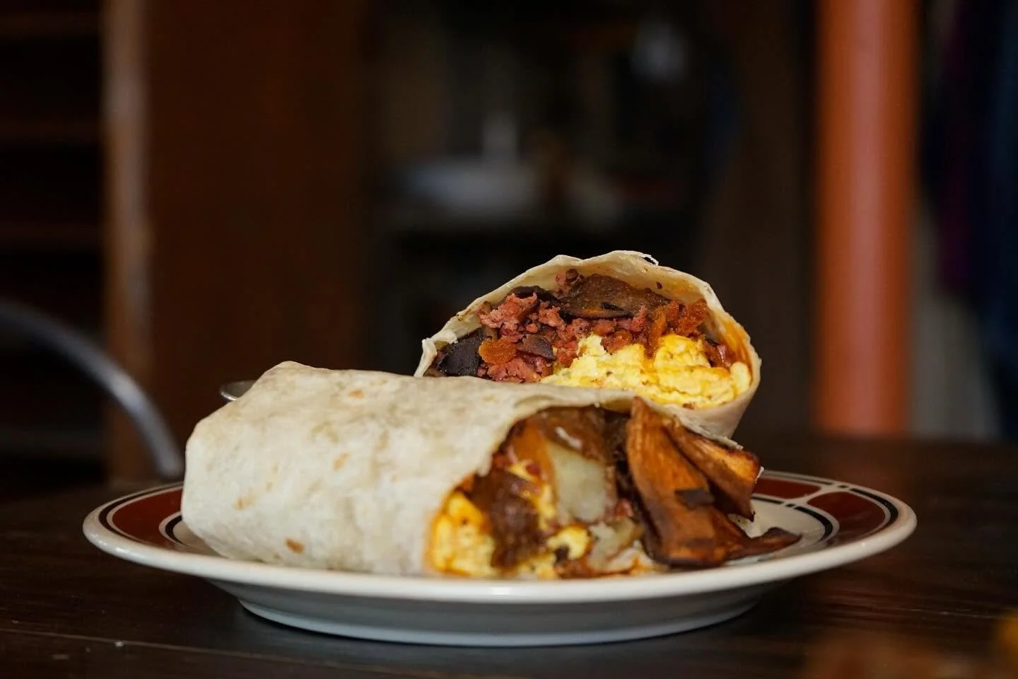 Old Cuss Cafe Salt Lake City Utah Breakfast burrito