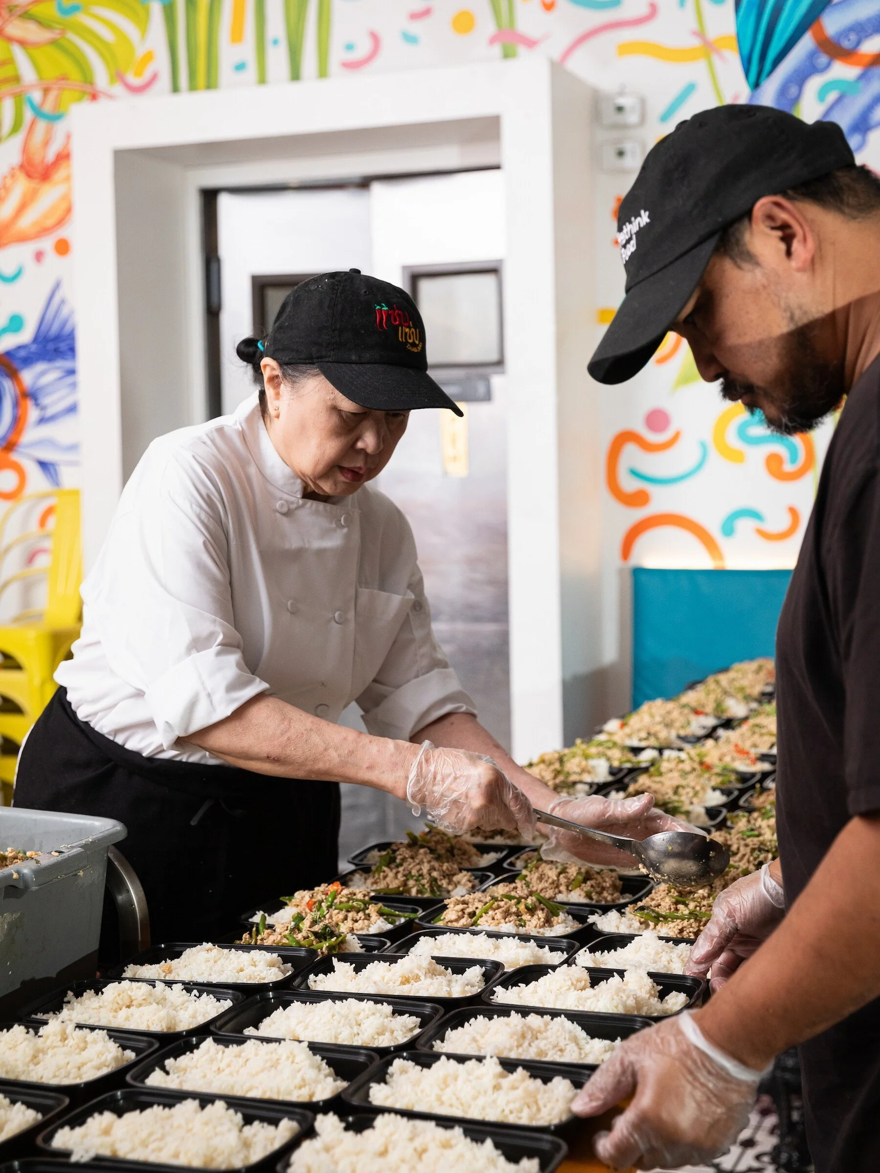 Nonprofit restaurant food waste Rethink Food