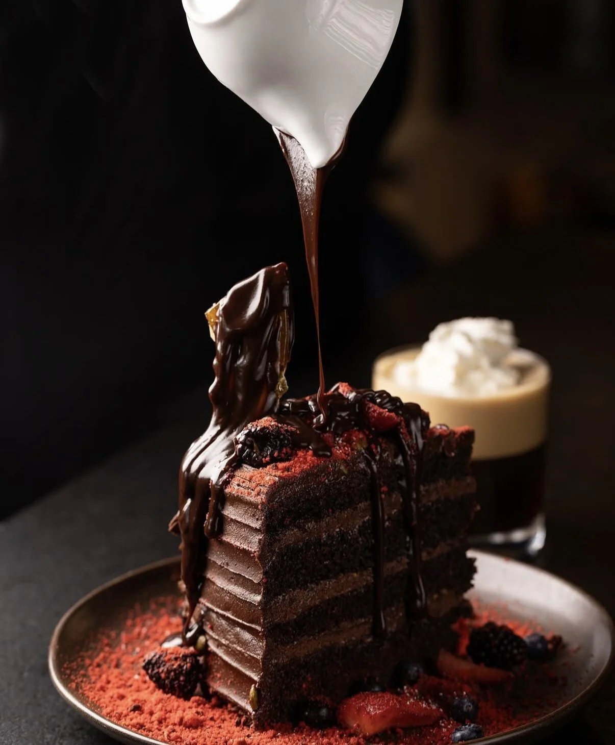 The Mexican Restaurant Brickell Key Miami Review Chocolate cake