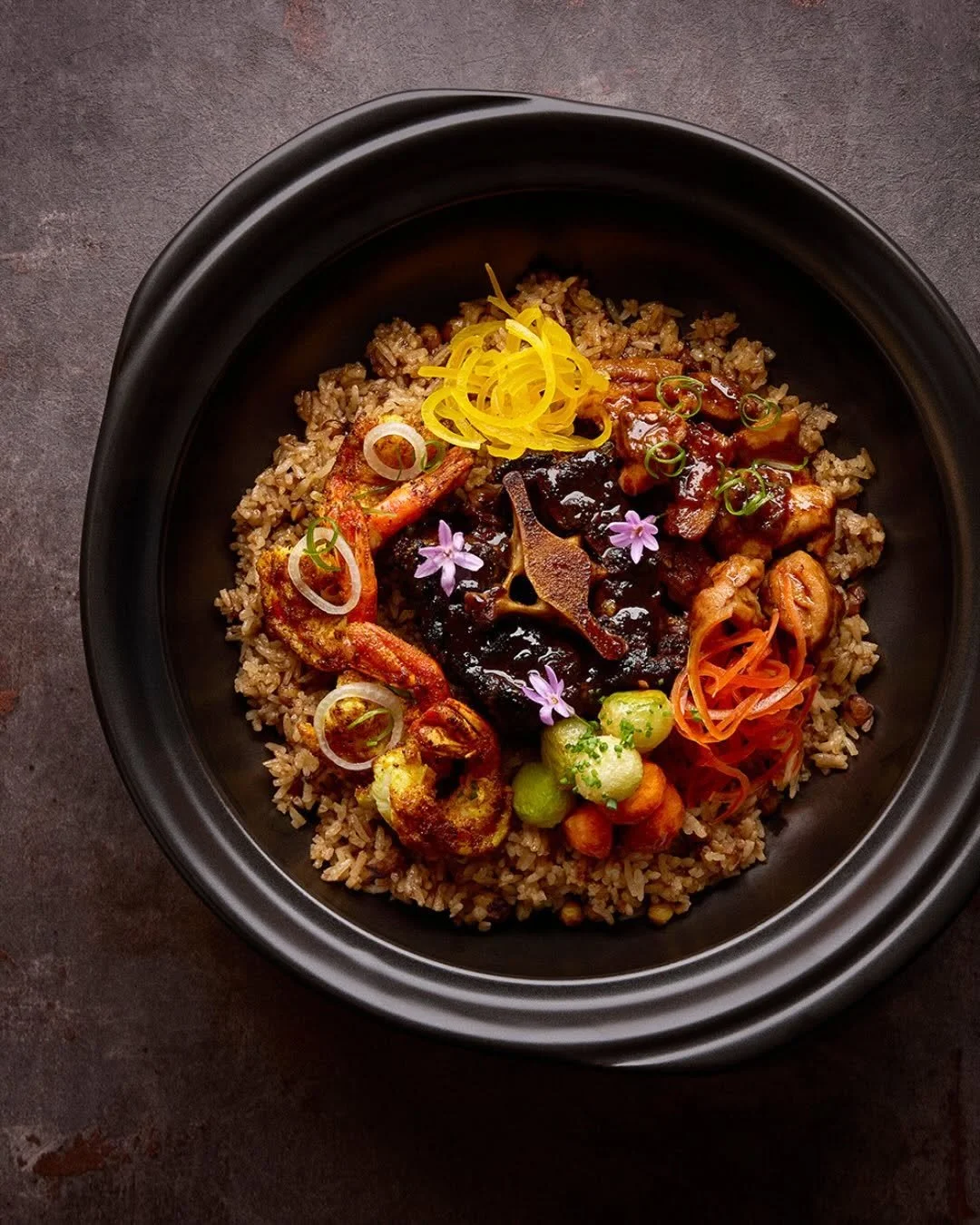 Maroon Restaurant Sahara Las Vegas Chef Kwame Onwuachi fried rice