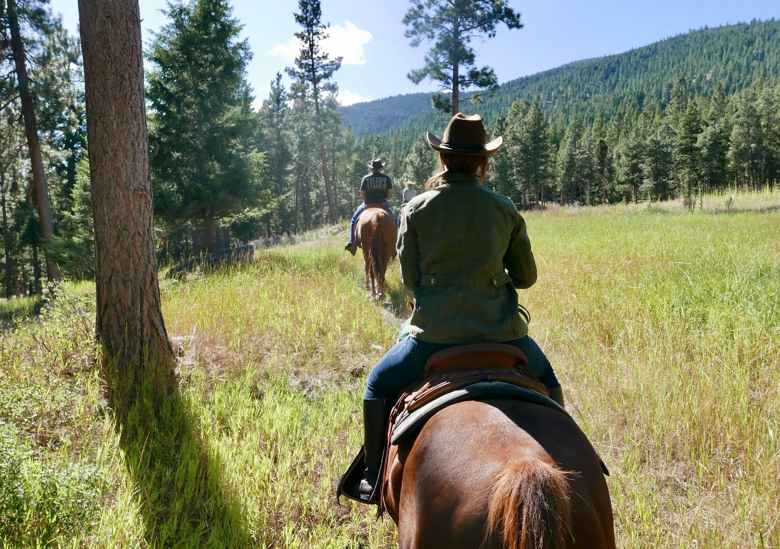 Triple Creek Ranch Montana Horseback riding