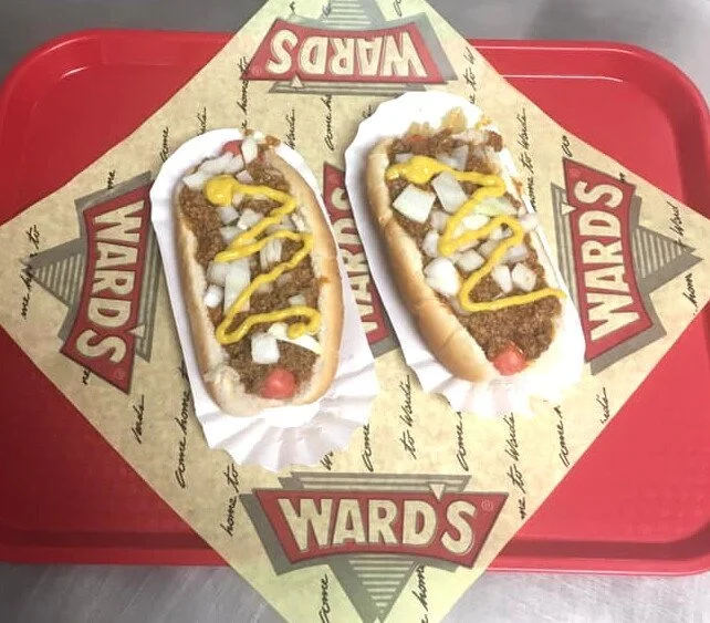 Ward's Restaurant Mississippi Hot dogs