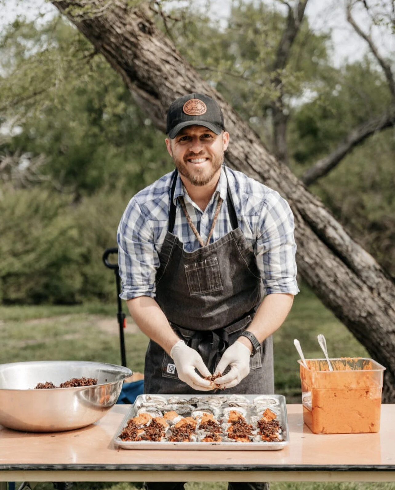 Chef David Bancroft Acre Restaurant and Bow & Arrow Barbecue in Auburn, Alabama credit Evermore Photography