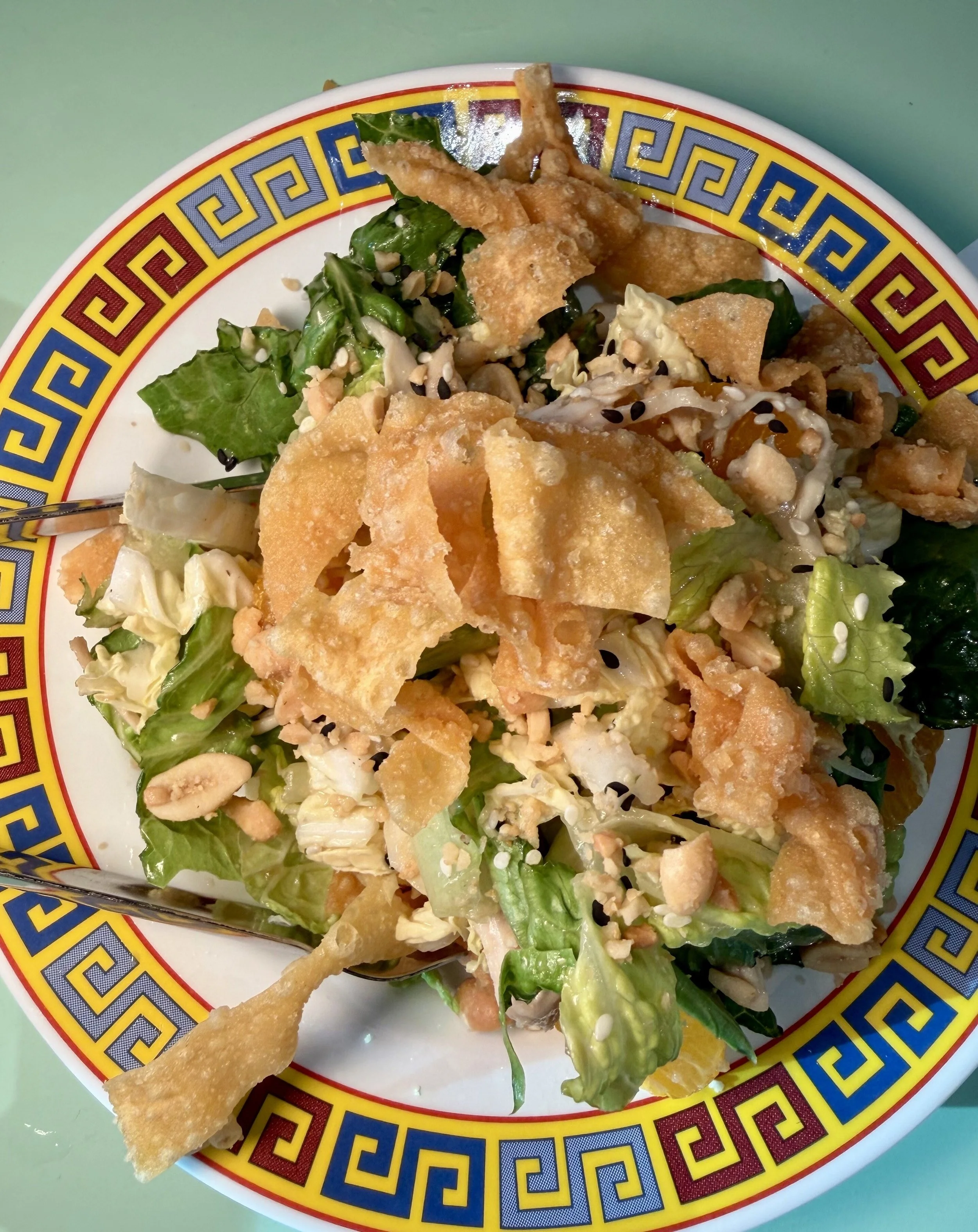 The Majestic Chinese American Restaurant Asheville Chinese chicken salad