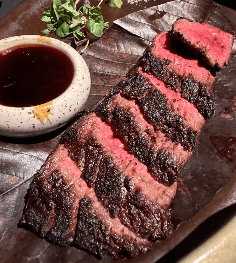 Yamashiro Miami Review wagyu bavette steak