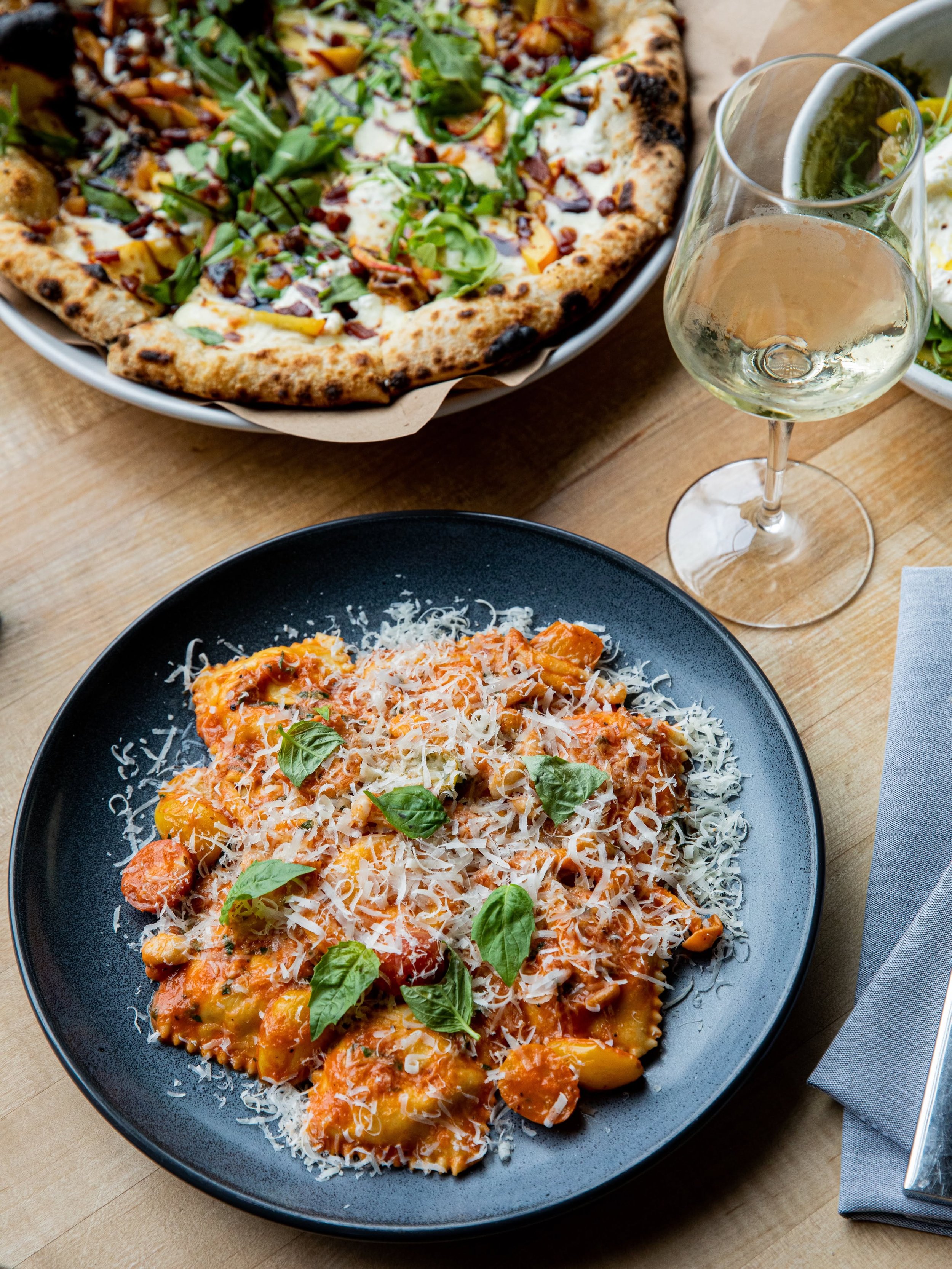 Indaco Alys Beach Chef Dakota Watson Pizza pasta