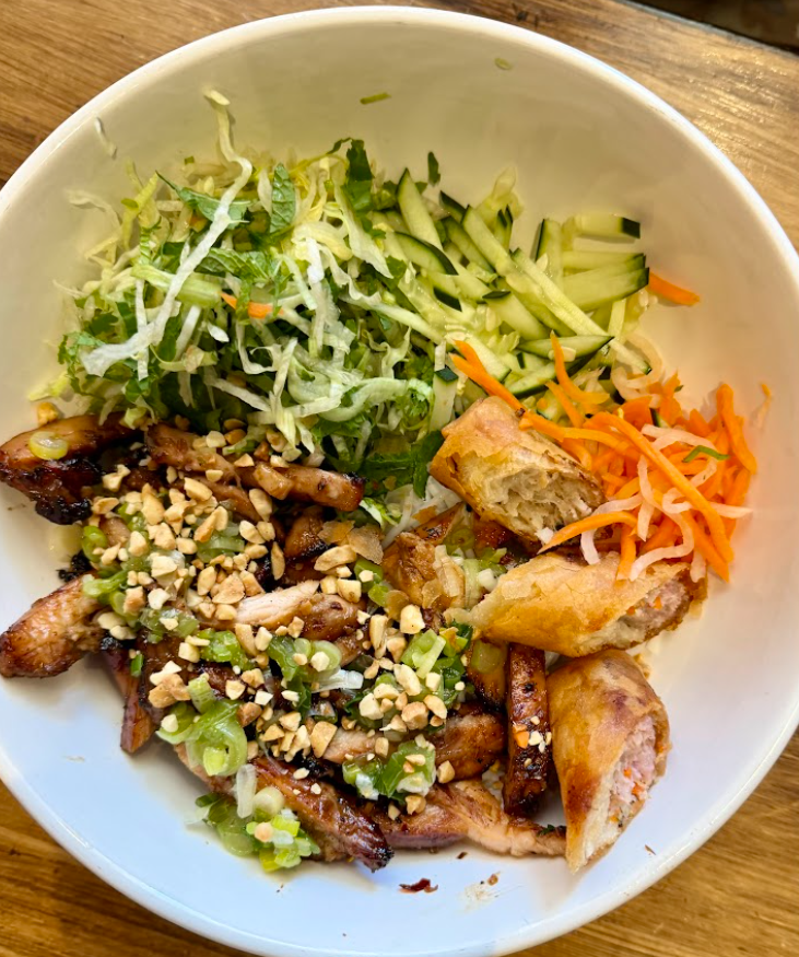 Sen Vietnamese Street Food Asheville Vermicelli bowl