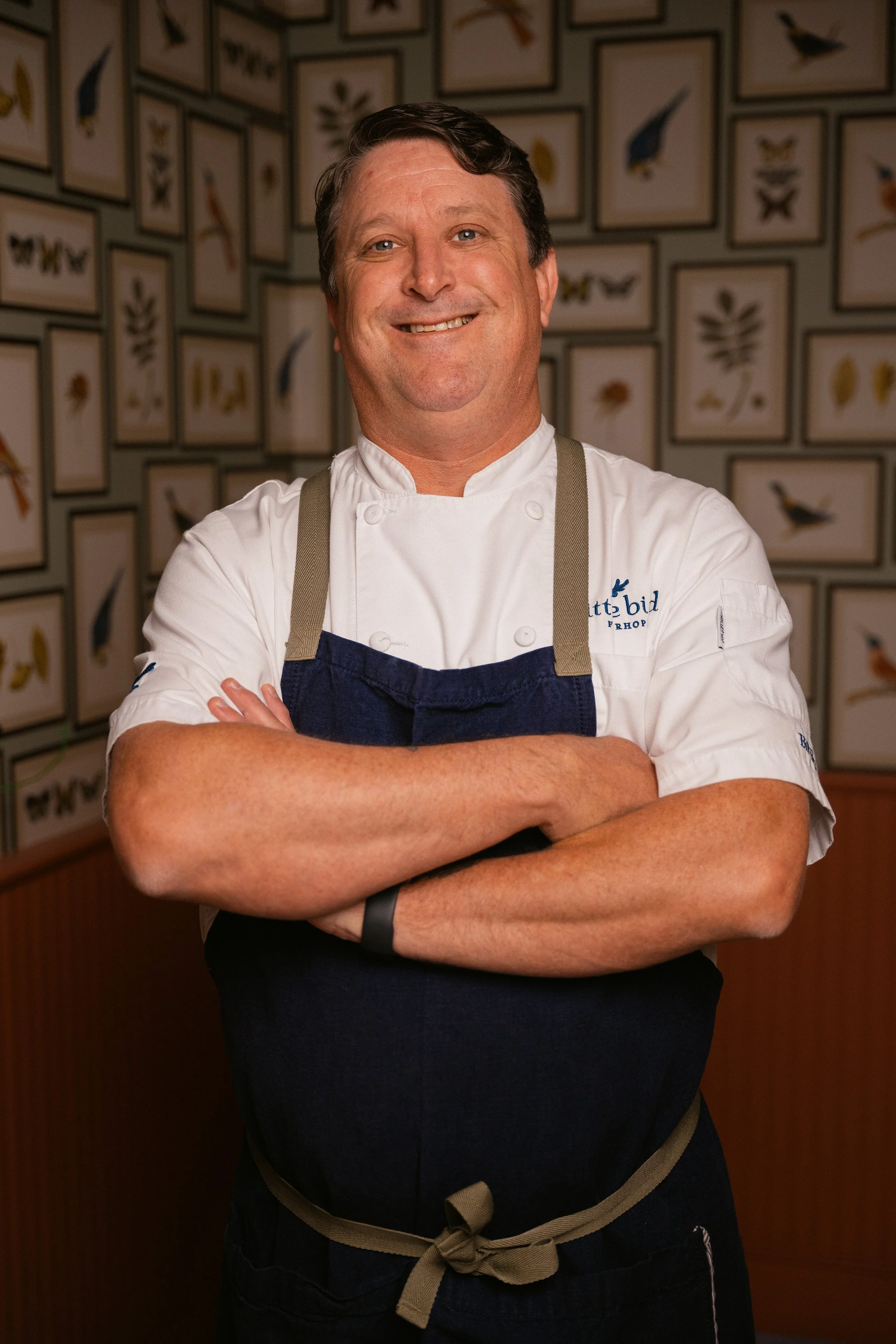 Chef Bill Briand of Little Bird in Fairhope, Alabama