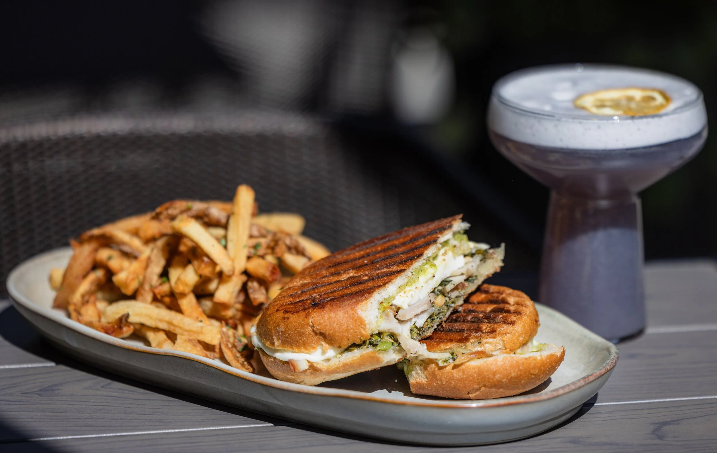 CAYA Restaurant Edwards Colorado Chef Carlos Castro Porchetta Panini