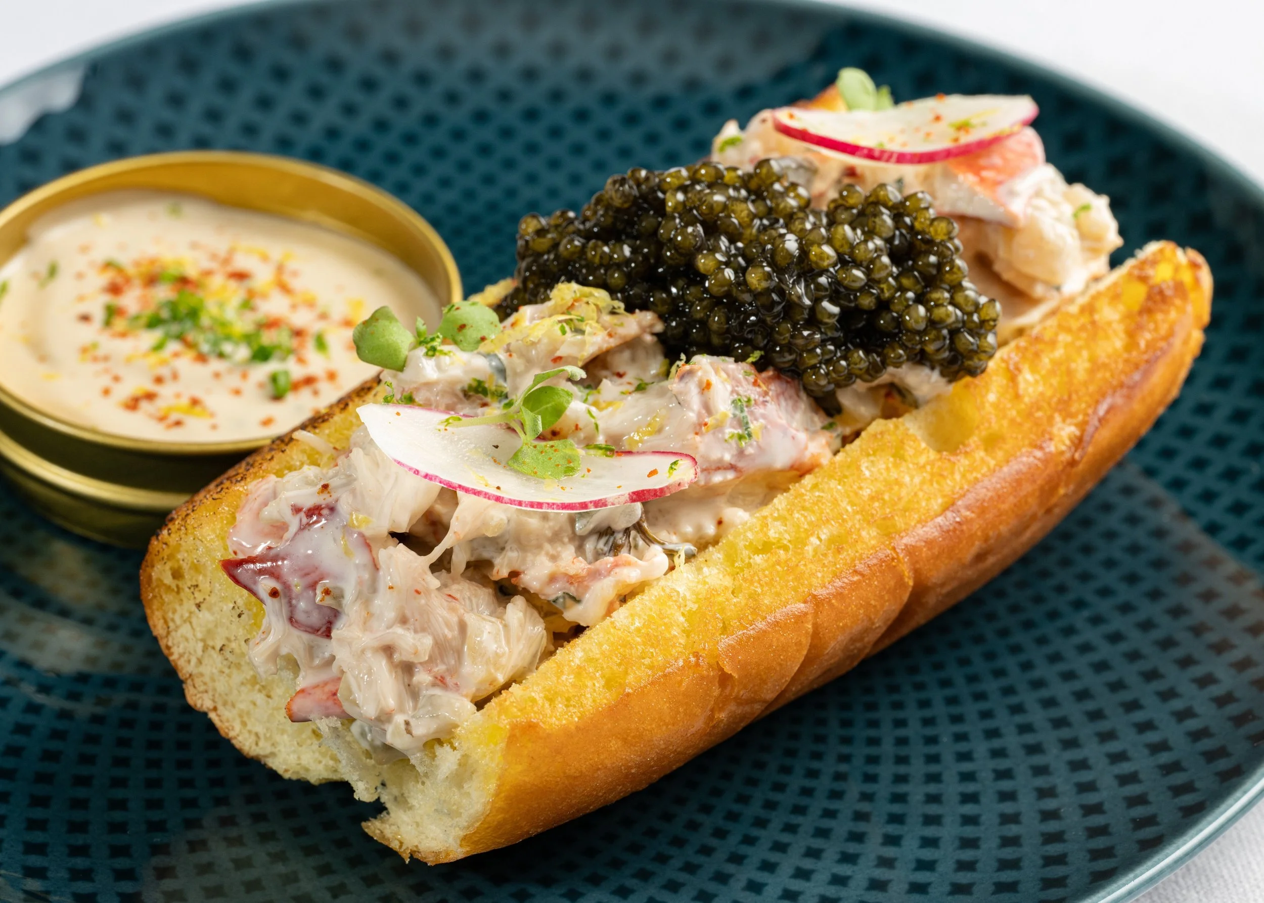 Ockap Caviar & Cuisine Ducasse Conseil Brickell Miami Lobster roll