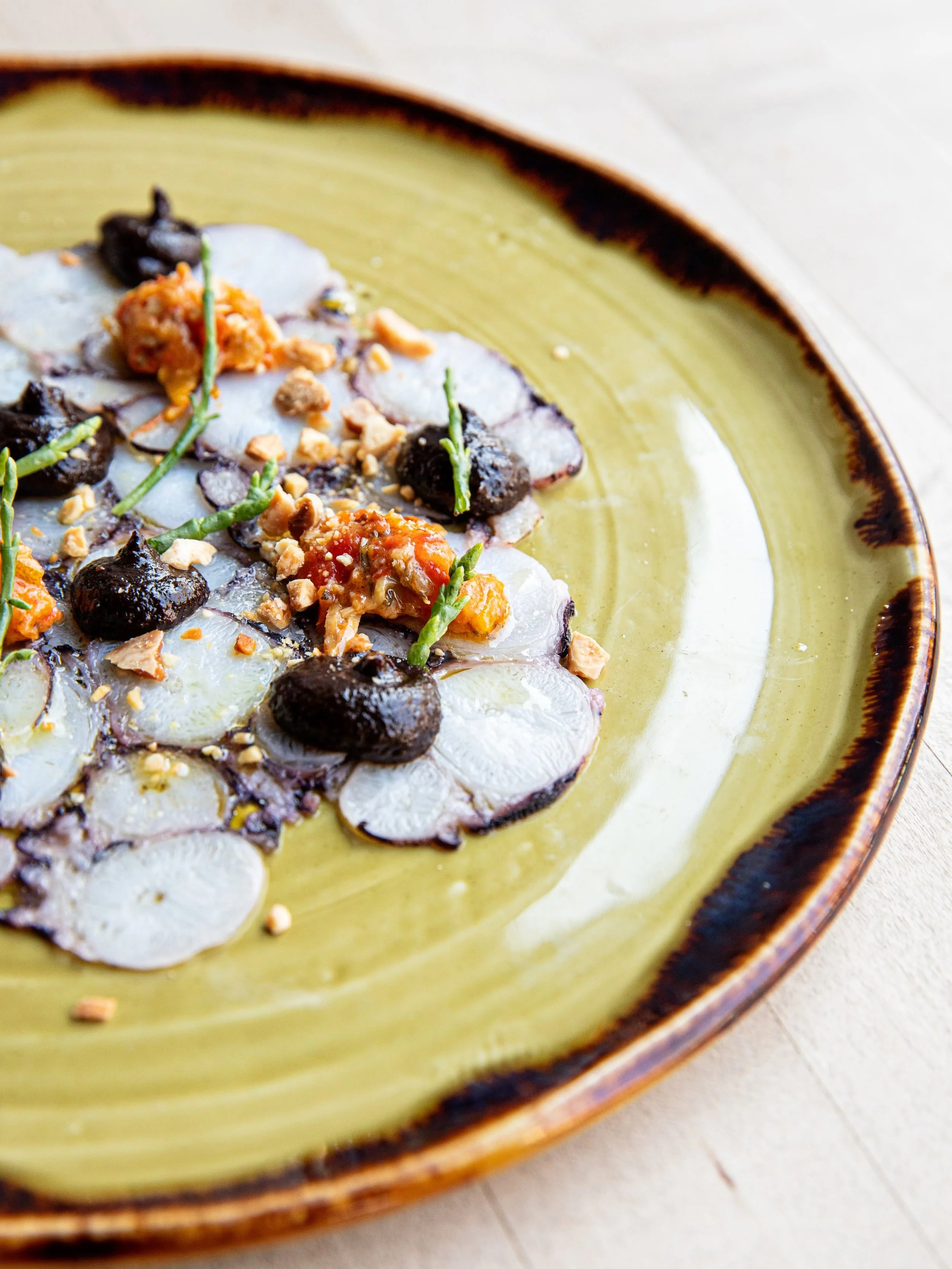 Indaco Alys Beach Chef Dakota Watson Octopus