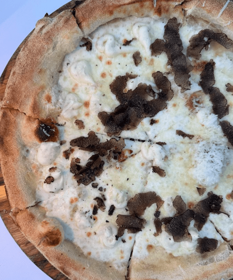 Bagatelle Miami River Restaurant Review Truffle pizza