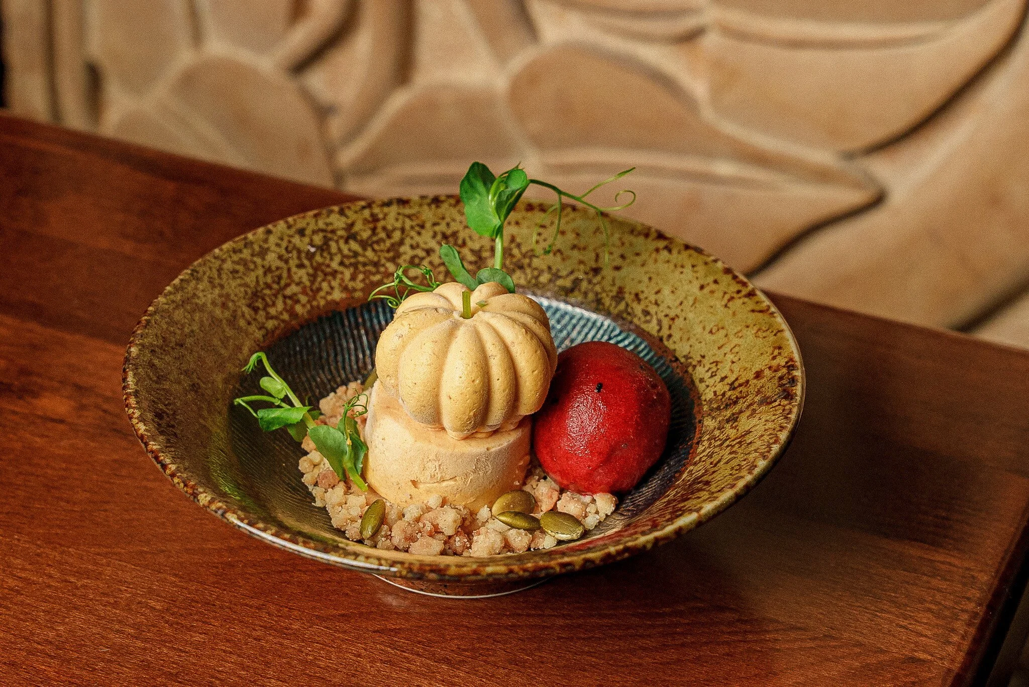 Junoon Restaurant New York City Chef Akshay Bhardwha Dessert