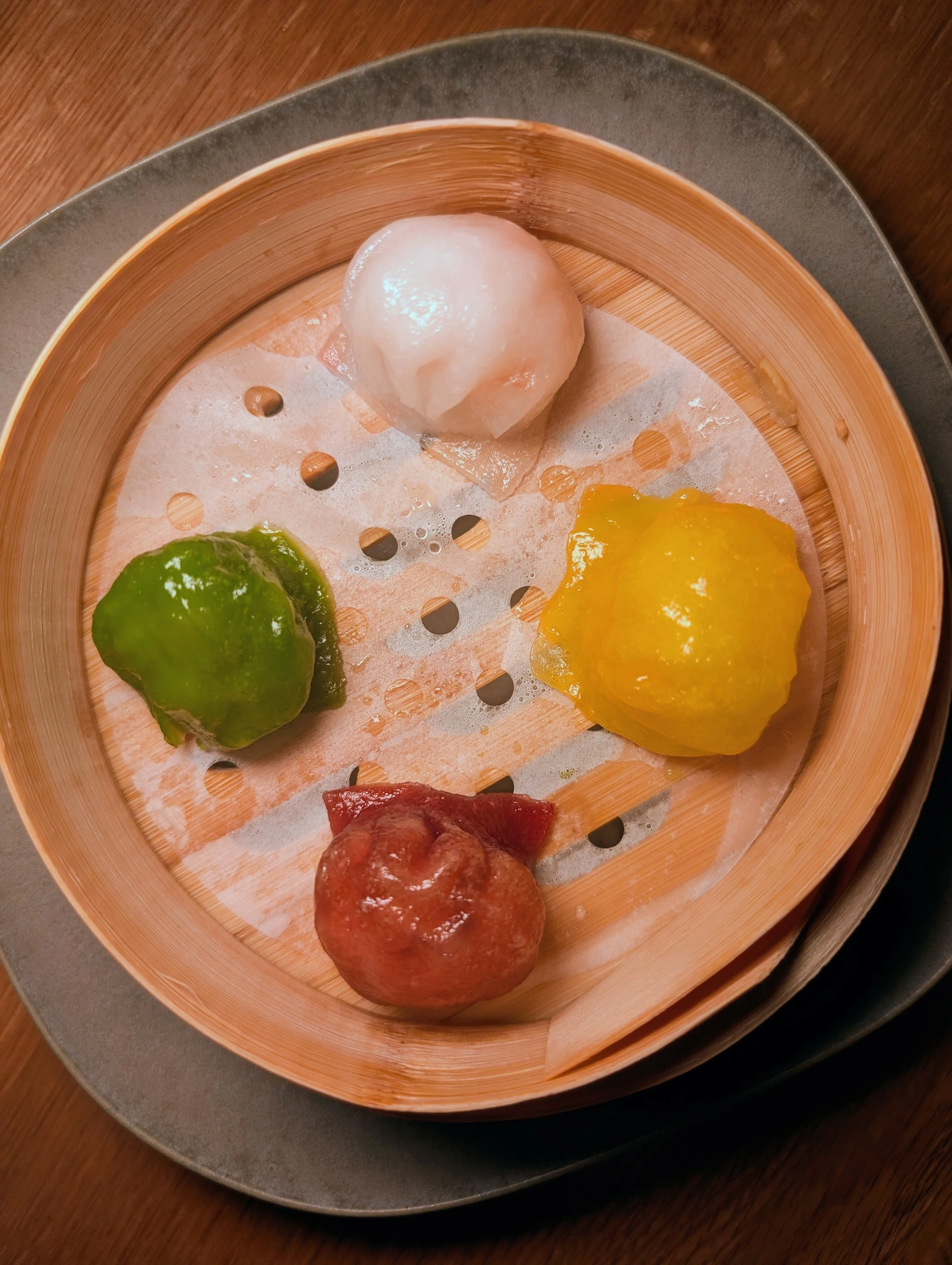 Brooklyn Chop House Restaurant Miami Review prawn and scallion dumplings