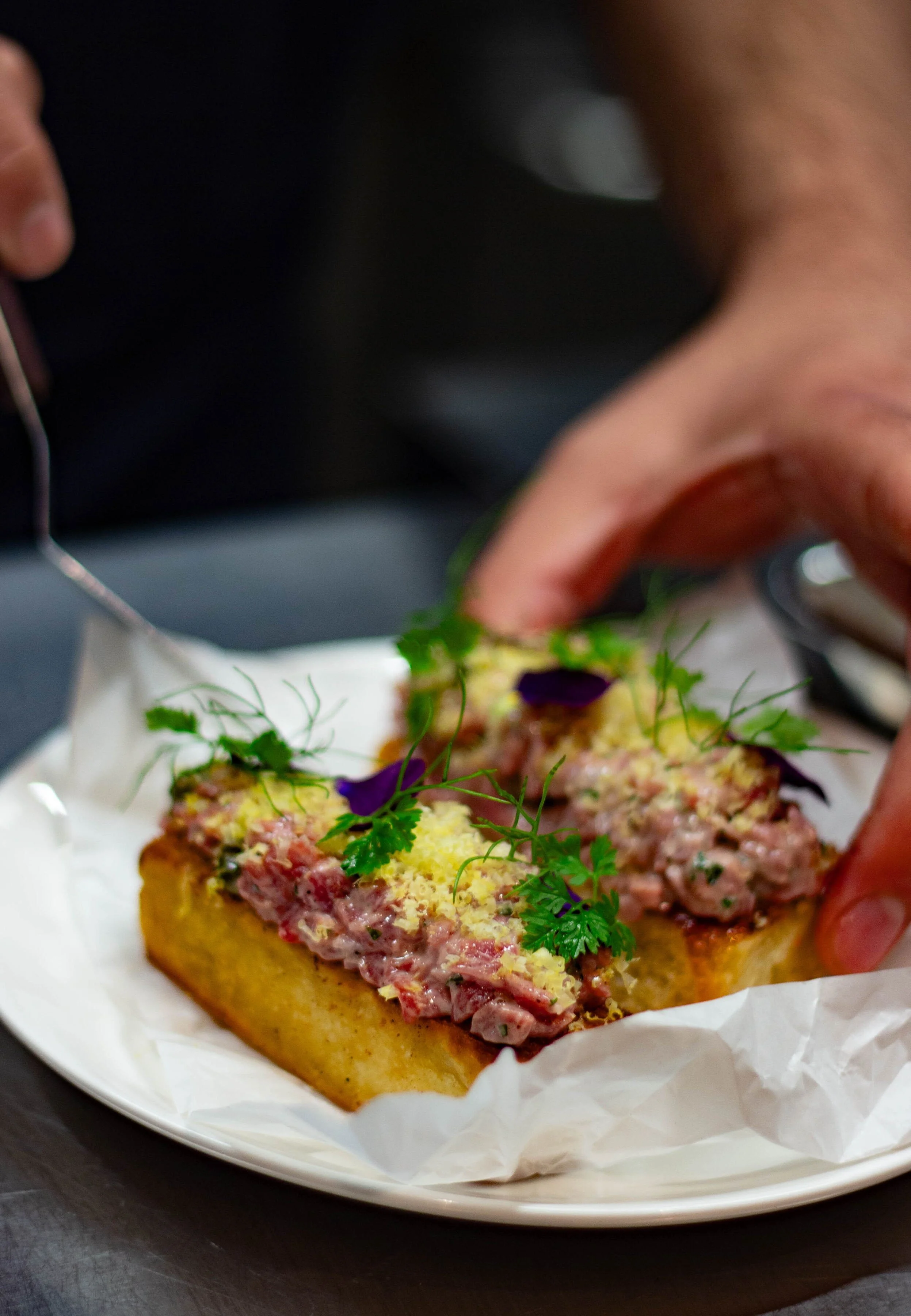 Sai Batta Wildling Restaurant Kelowna British Columbia Tartare