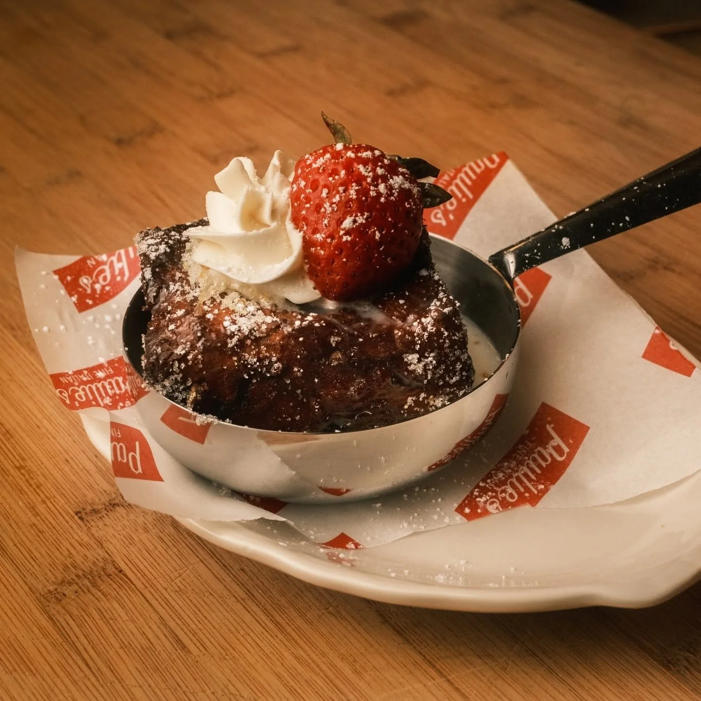 Paulie’s Fine Italian Charleston West Virginia Chef Paul Smith Dessert