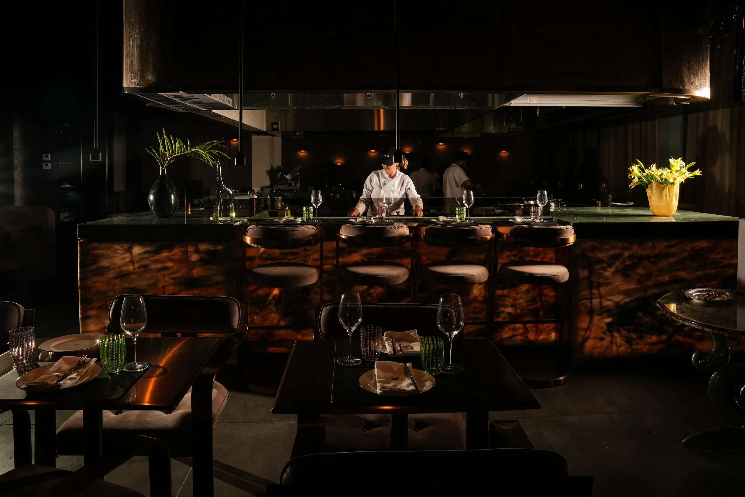 A Pasta Bar Restaurant, Miami Beach Nicola Pedrazzoli, Simone Tiligna and Andrea Pedrazzoli