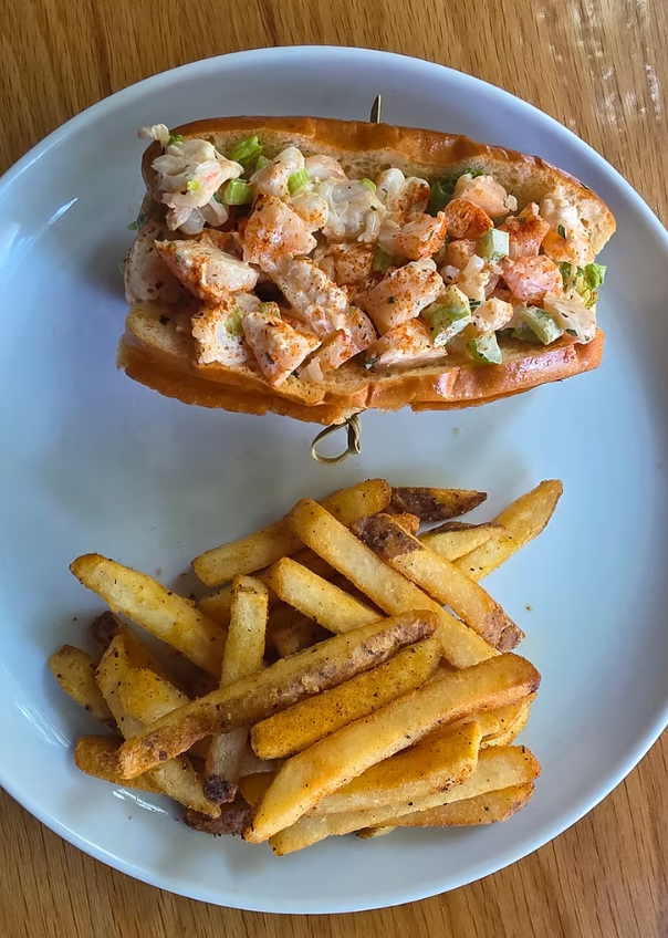 Love's Public Kitchen Restaurant Richmond Virginia Shrimp salad rolls