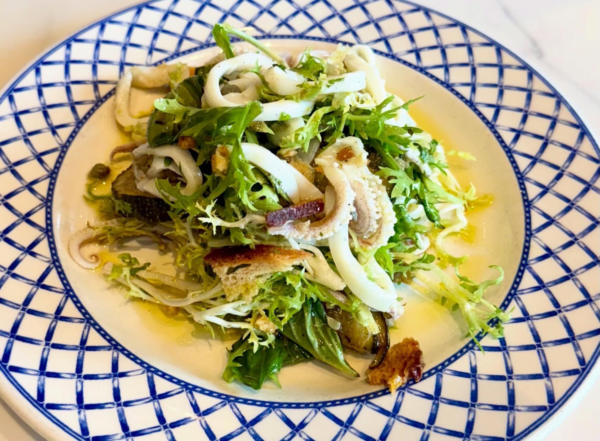 Chef Ben Lefenfeld Seppia Restaurant Baltimore Maryland Octopus