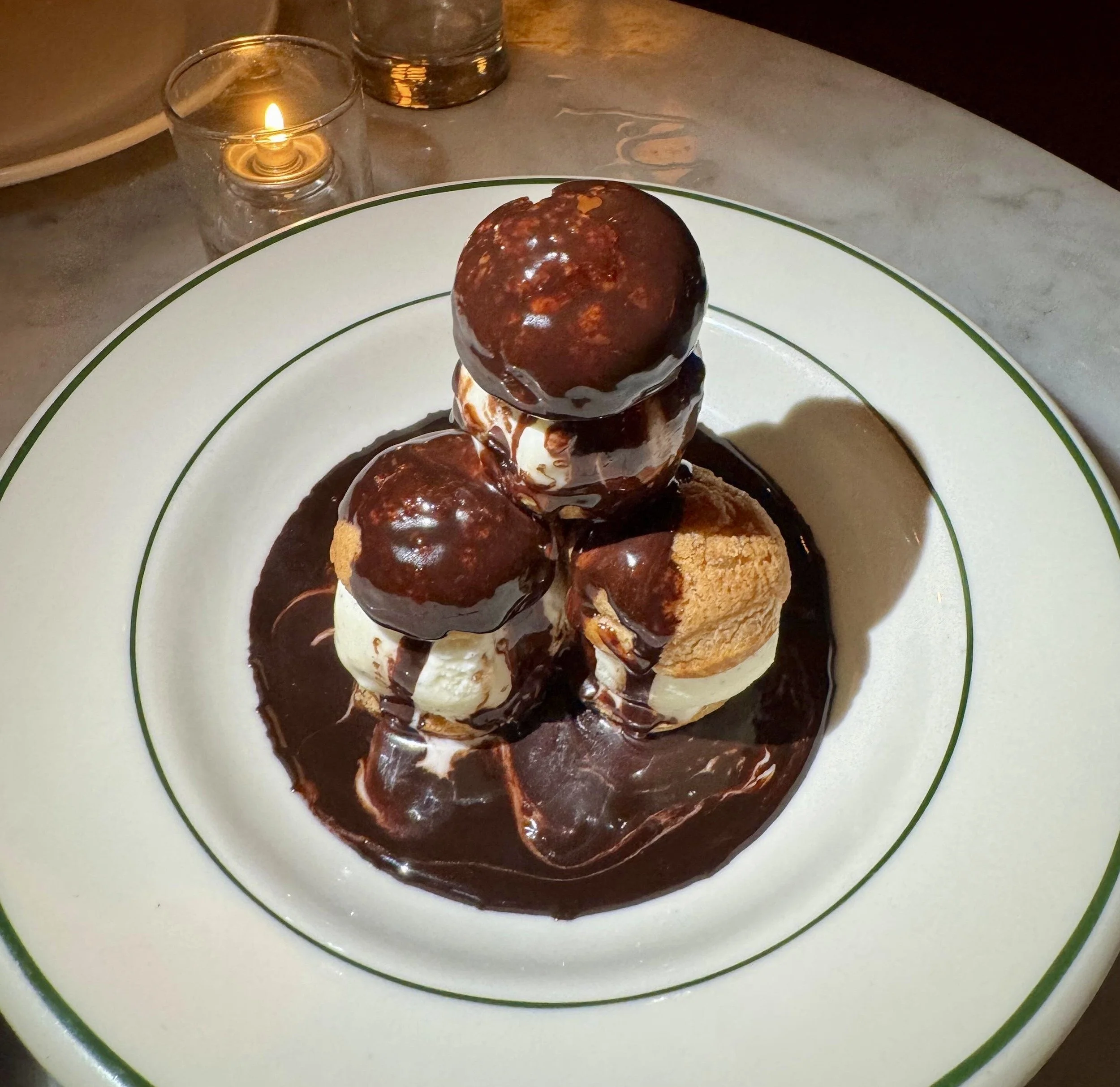 Wynwood Walls Pastis Restaurant Miami Profiteroles