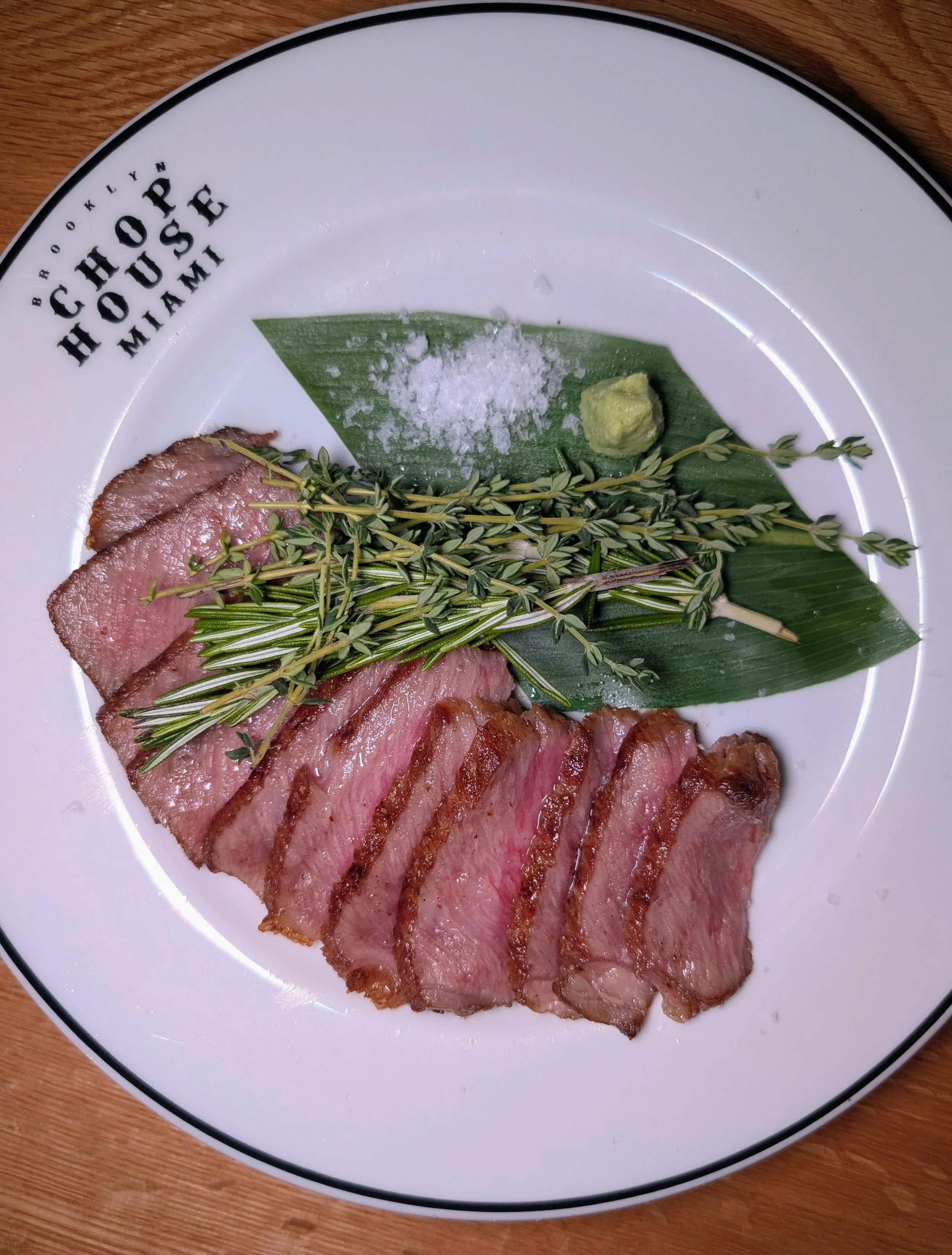 Brooklyn Chop House Restaurant Miami Review A5 wagyu ribeye