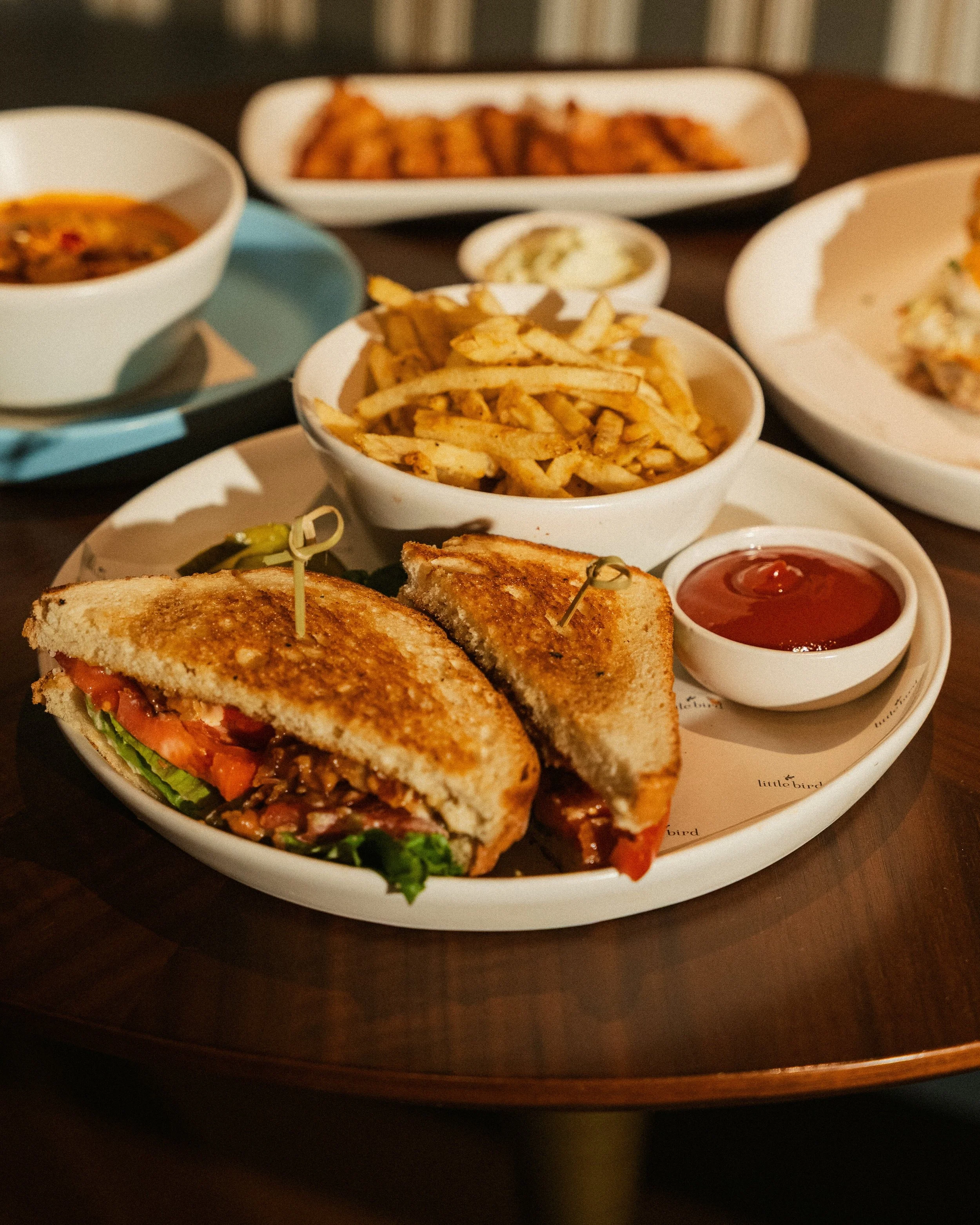 Chef Bill Briand Little Bird brunch