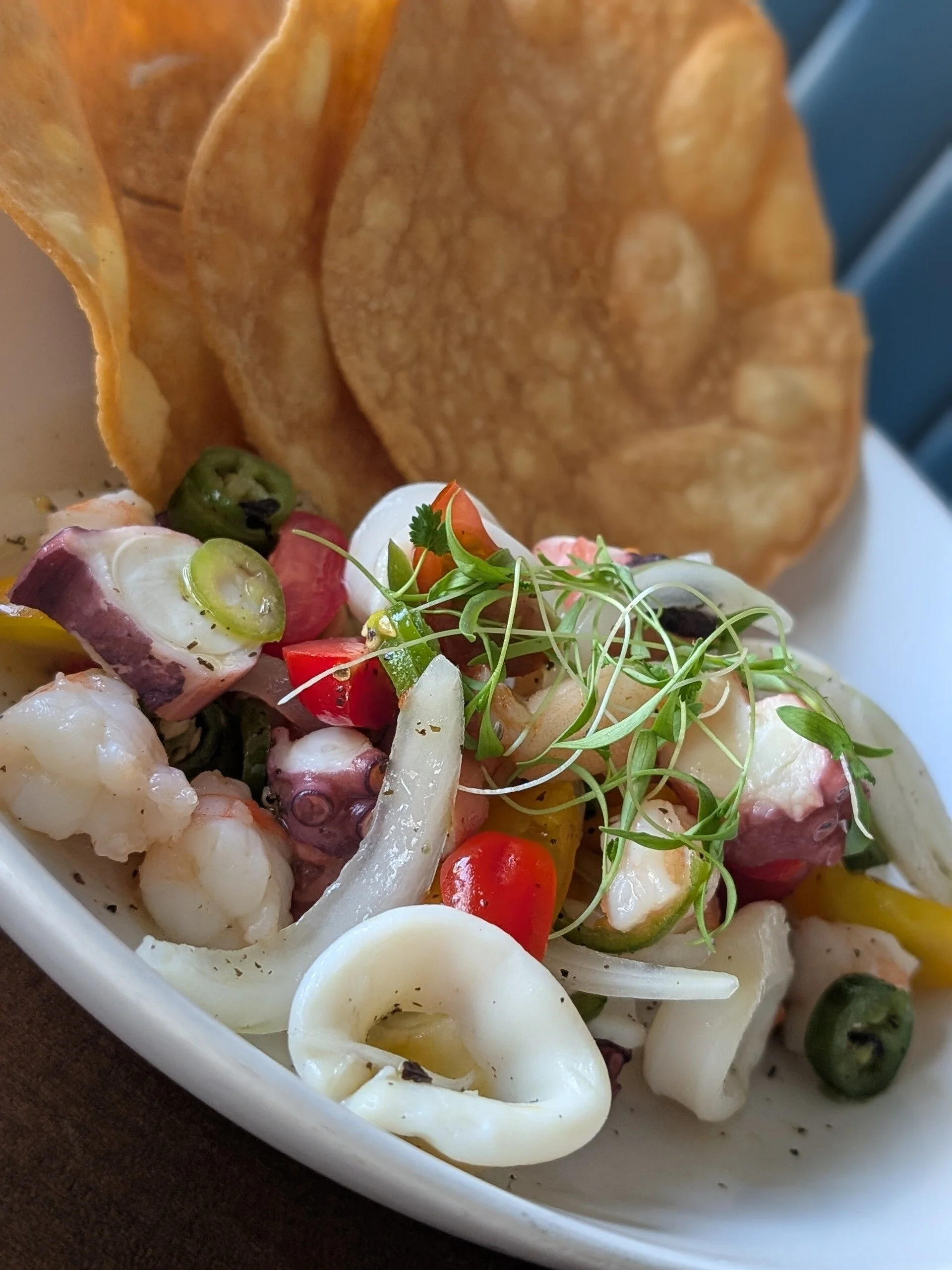 Dolores Providence Michelin Guide ceviche