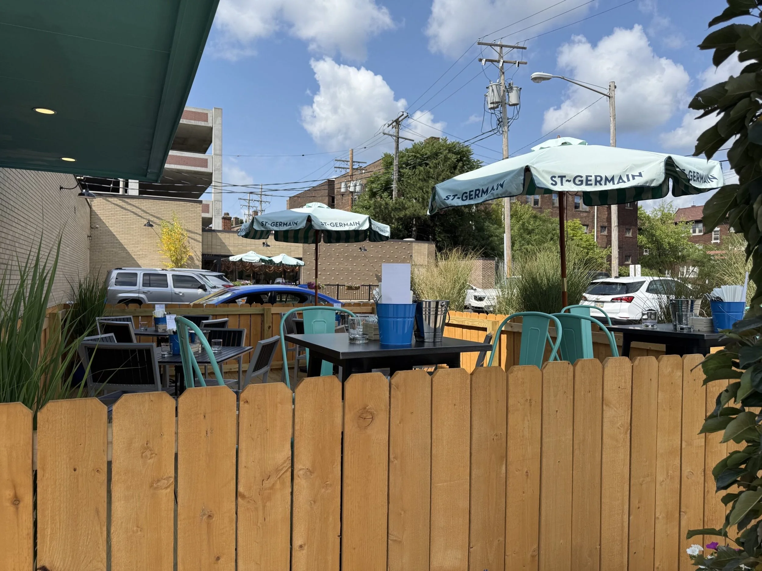 Brandon Chrostowski Edwin's Oyster Bar patio